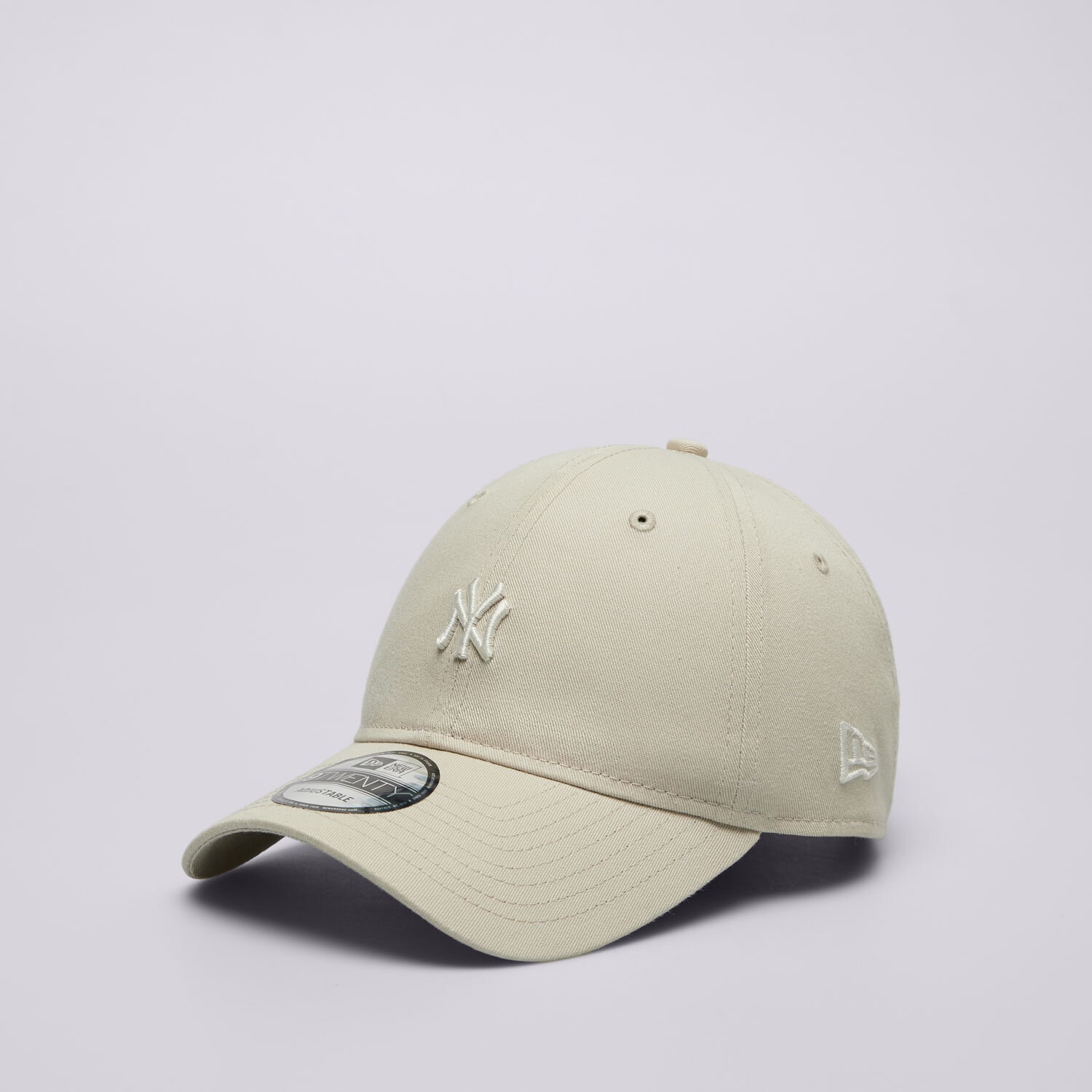 Czapka z daszkiem męska NEW ERA CZAPKA MINI LOGO WASHED 920 NYY NEW YORK YANKEES 60667599 BEŻOWY