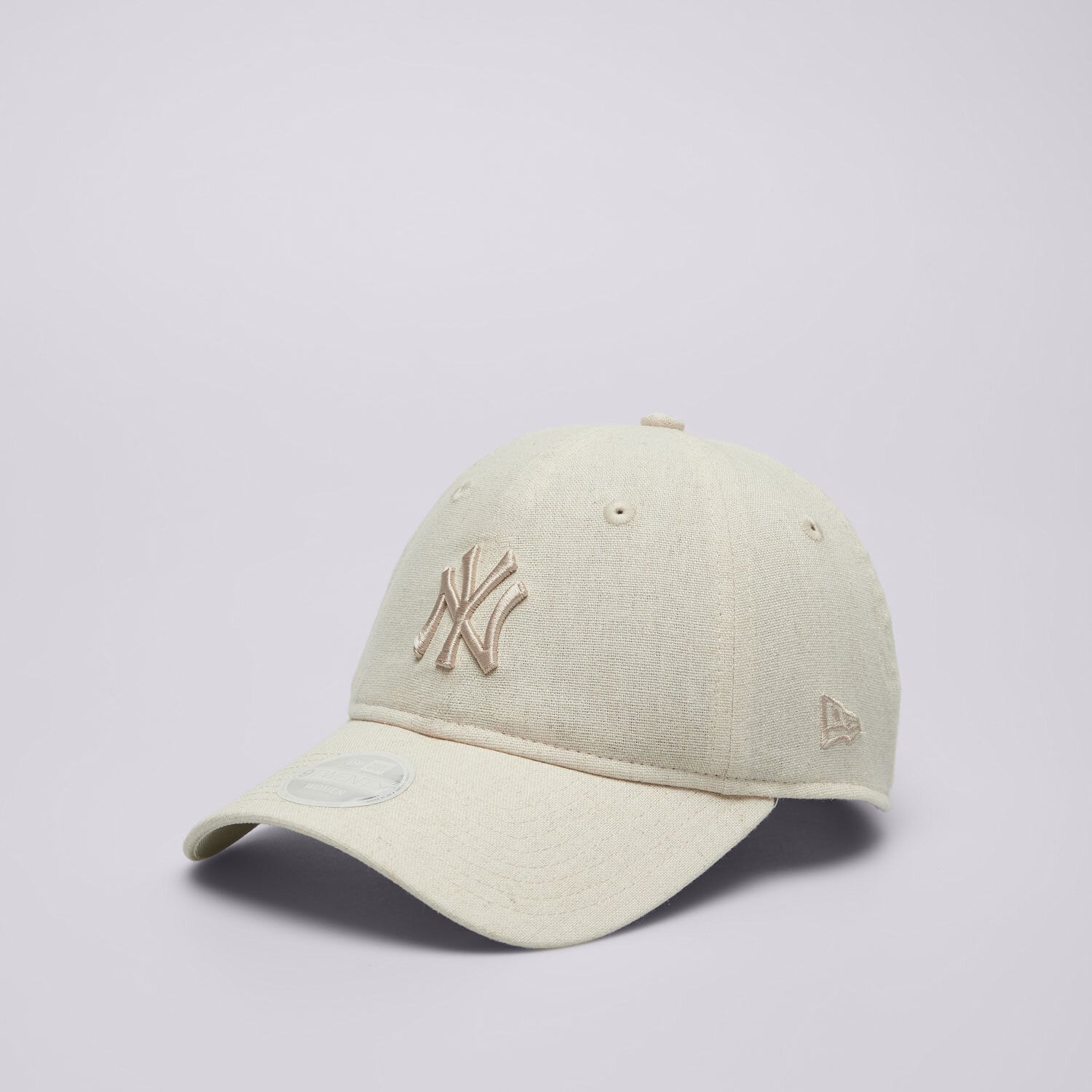 Czapka z daszkiem damska NEW ERA CZAPKA WMNS LINEN 920 NYY NEW YORK YANKEES 60667643 BEŻOWY