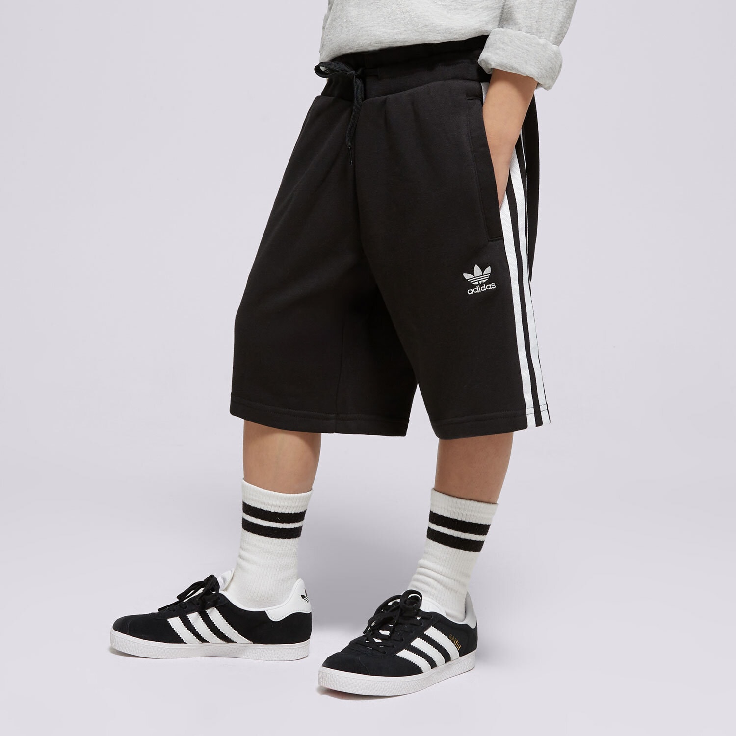ADIDAS SZORTY SHORTS BOYS IY7481 CZARNY