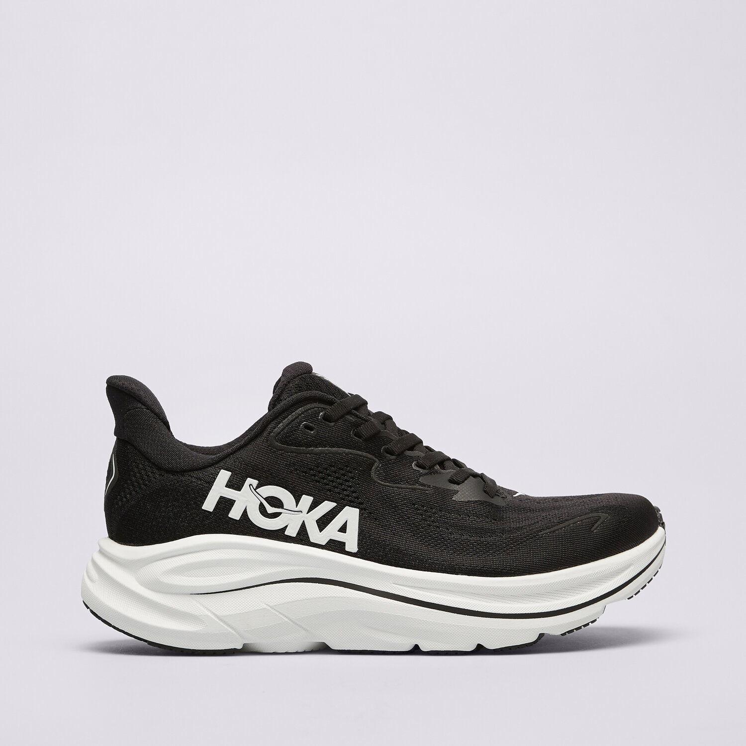 Buty sneakersy damskie HOKA CLIFTON 10 1162031BWHT CZARNY