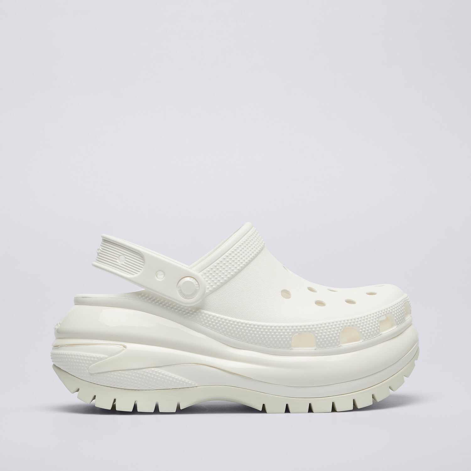 Klapki damskie CROCS CLASSIC MEGA CRUSH CLOG 207988100 BIAŁY