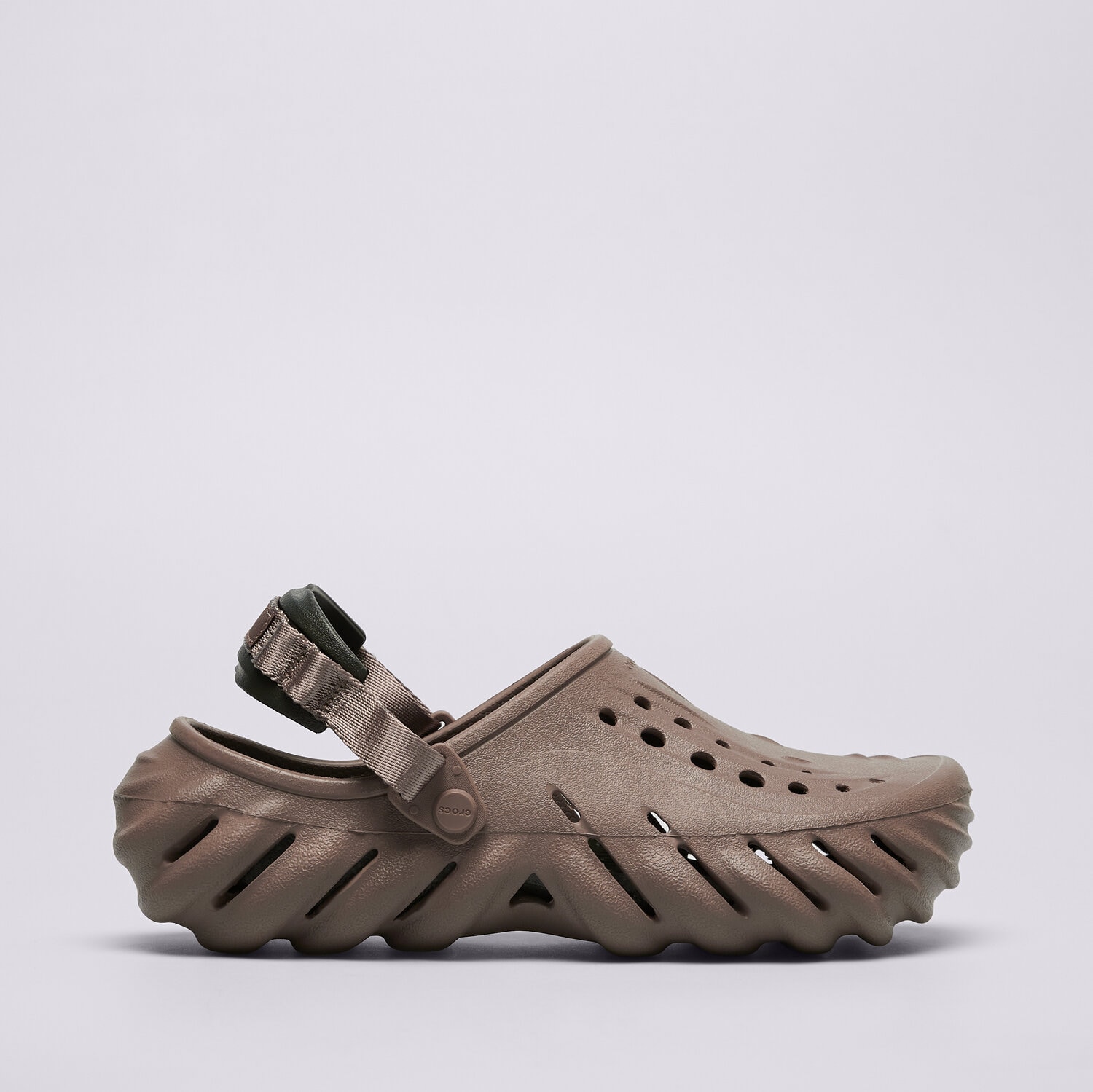Klapki męskie CROCS ECHO CLOG  207937-0LF BRĄZOWY
