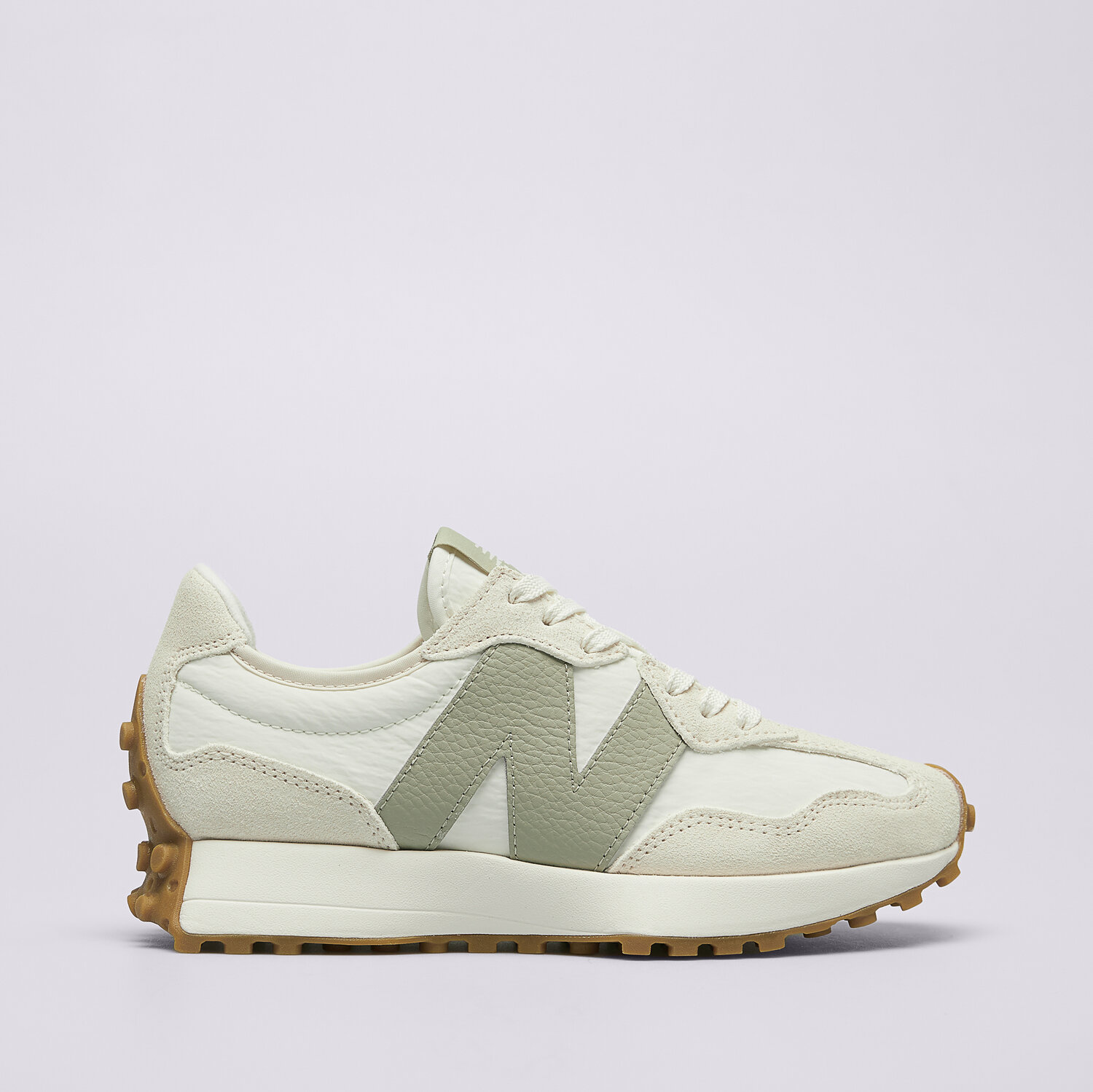 Buty sneakersy damskie NEW BALANCE 327 WS327FTB BEŻOWY