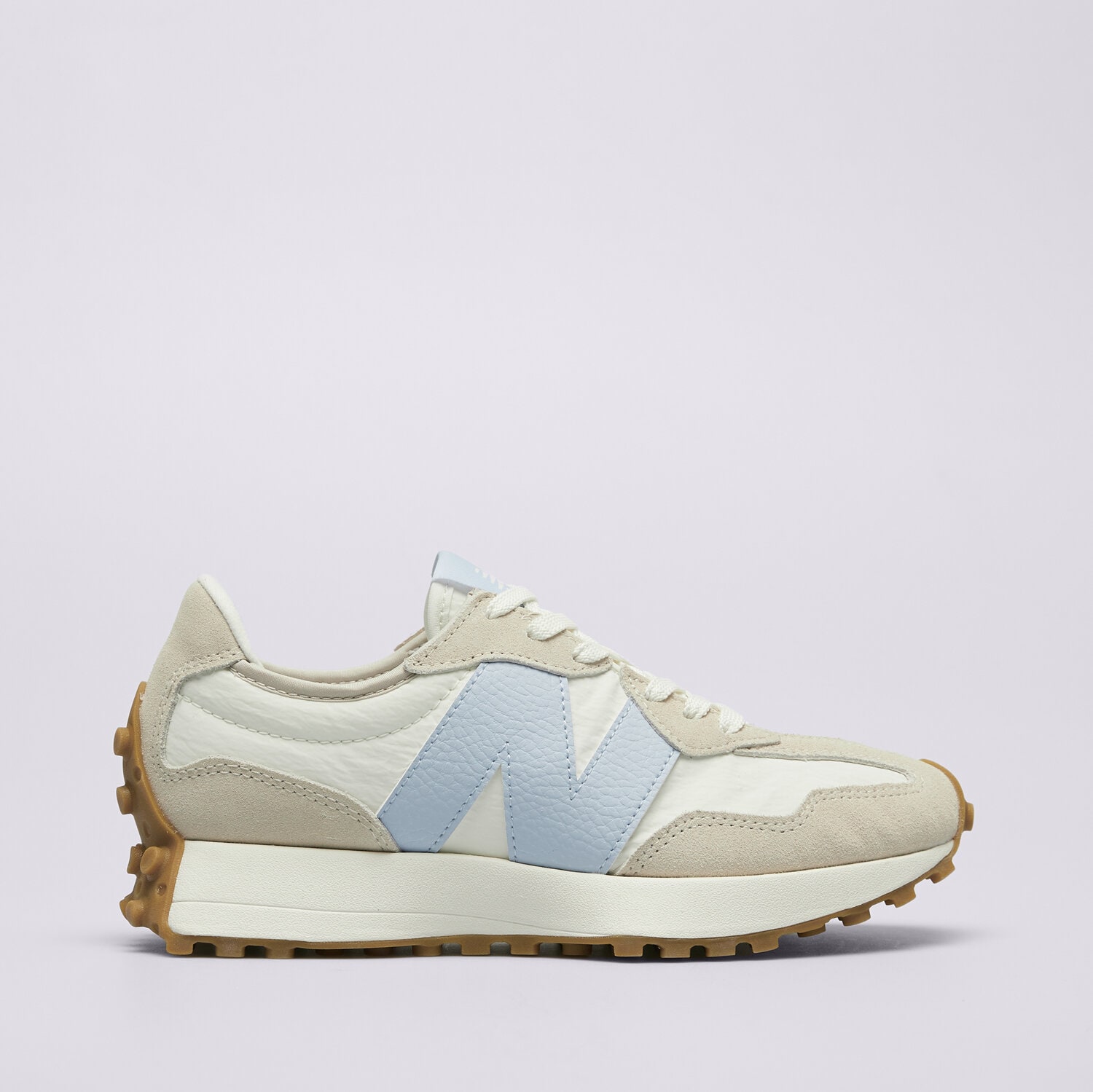 Buty sneakersy damskie NEW BALANCE 327  WS327FTA BEŻOWY