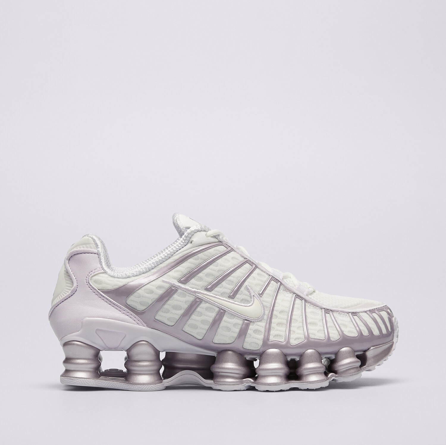 Buty sneakersy damskie NIKE SHOX TL AR3566-104 LAWENDOWY