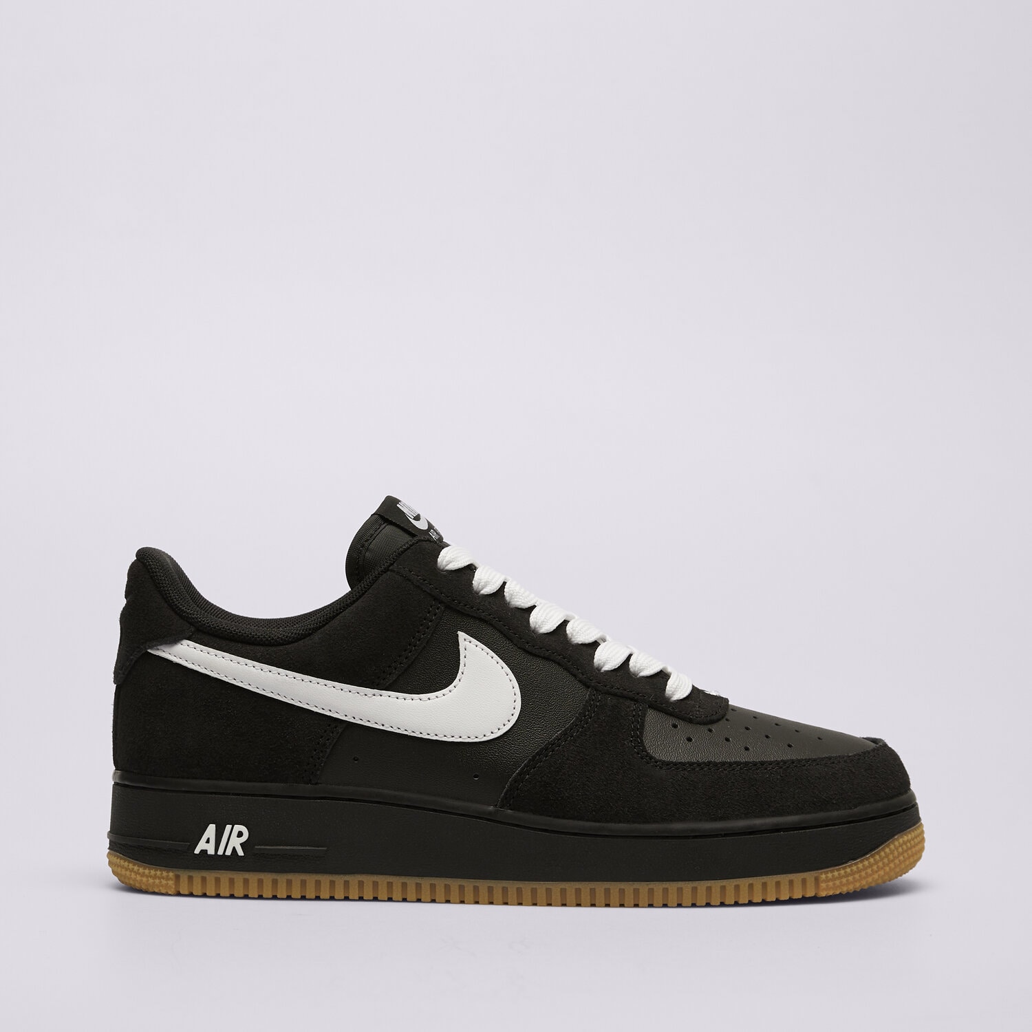 Buty sneakersy męskie NIKE AIR FORCE 1 '07 LV8 IB6388-001 CZARNY