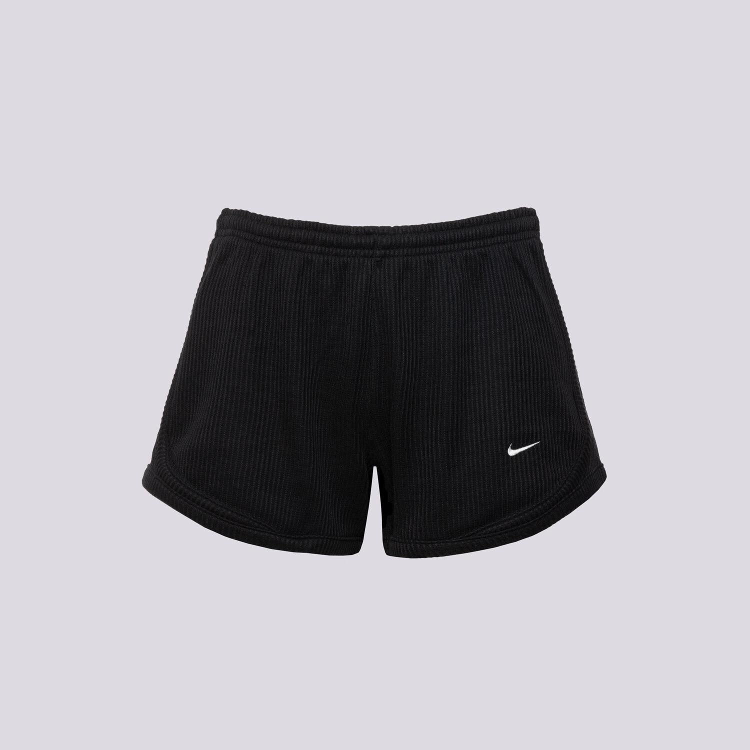 Krótkie spodenki, szorty damskie NIKE SZORTY W NSW NK CHLL WFL MR 3" SHORT HJ3842-011 KREMOWY