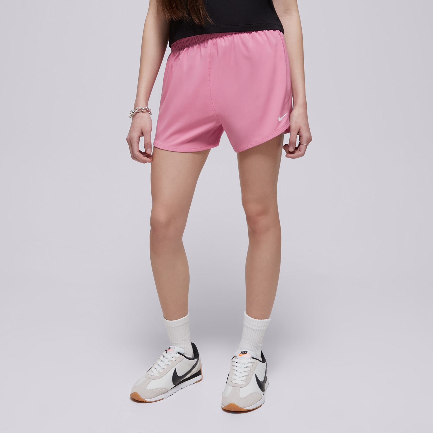 NIKE SZORTY G NK DF ONE WVN HR SHORT GIRL DX4967-646 RÓŻOWY
