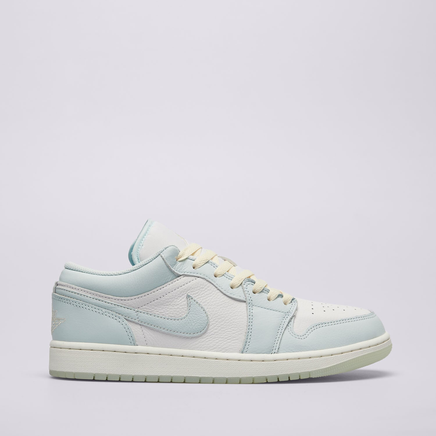 Buty sneakersy męskie AIR JORDAN 1 LOW SE HJ5999-400 NIEBIESKI