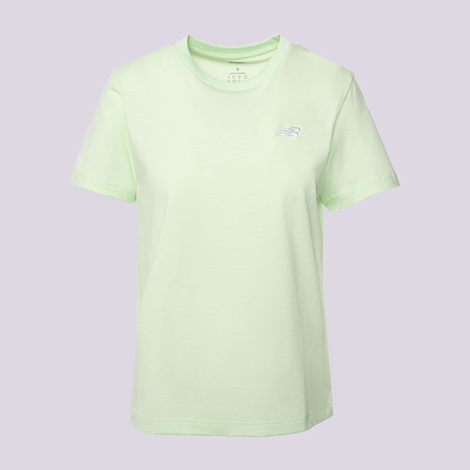 Koszulka, t-shirt damski NEW BALANCE T-SHIRT SPORT ESSENTIALS JERSEY WT41509MEW ZIELONY