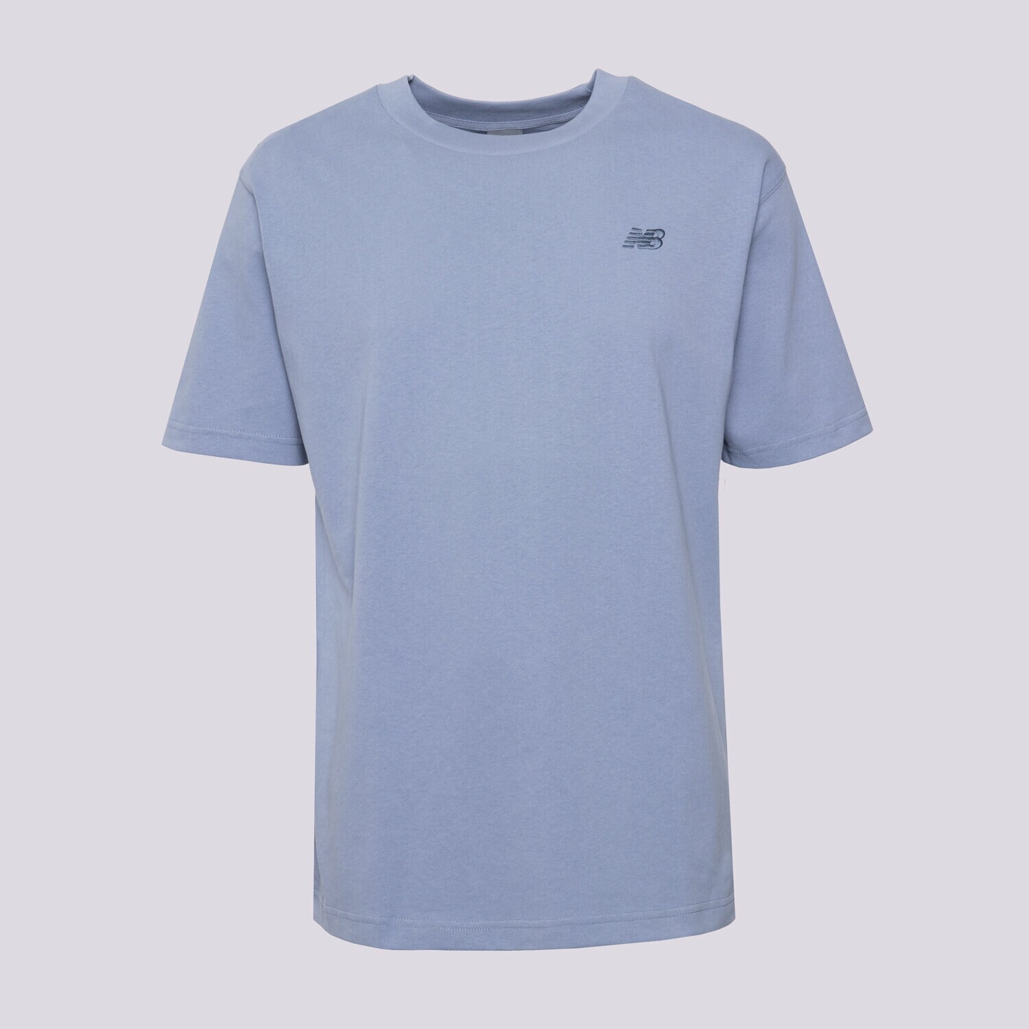 Koszulka, t-shirt sportowy męski NEW BALANCE T-SHIRT ATHLETICS COTTON T-SHIRT MT41533DUS NIEBIESKI