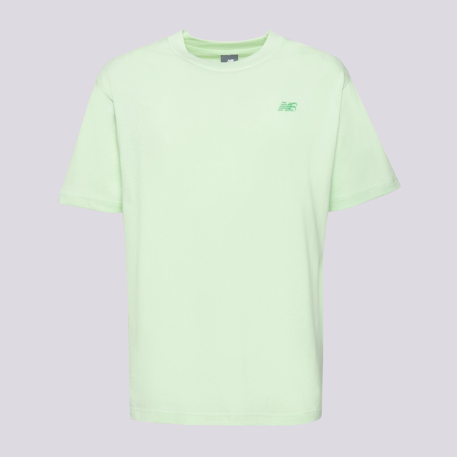 Koszulka, t-shirt sportowy męski NEW BALANCE T-SHIRT ATHLETICS COTTON T-SHIRT MT41533MEW ZIELONY