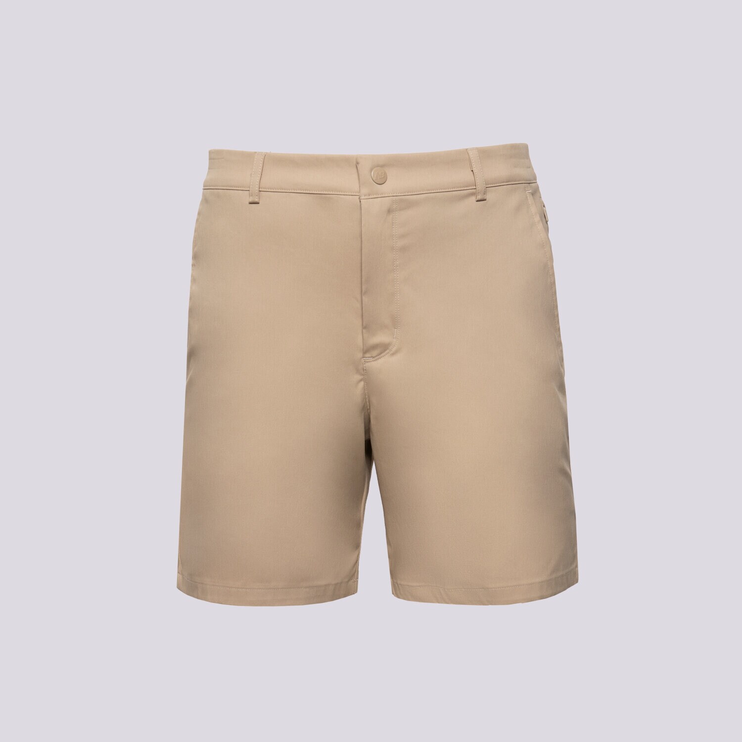 Krótkie spodenki, szorty męskie NEW BALANCE SZORTY ATHLETICS STANDARD SHORT 7" MS51583SOT BEŻOWY
