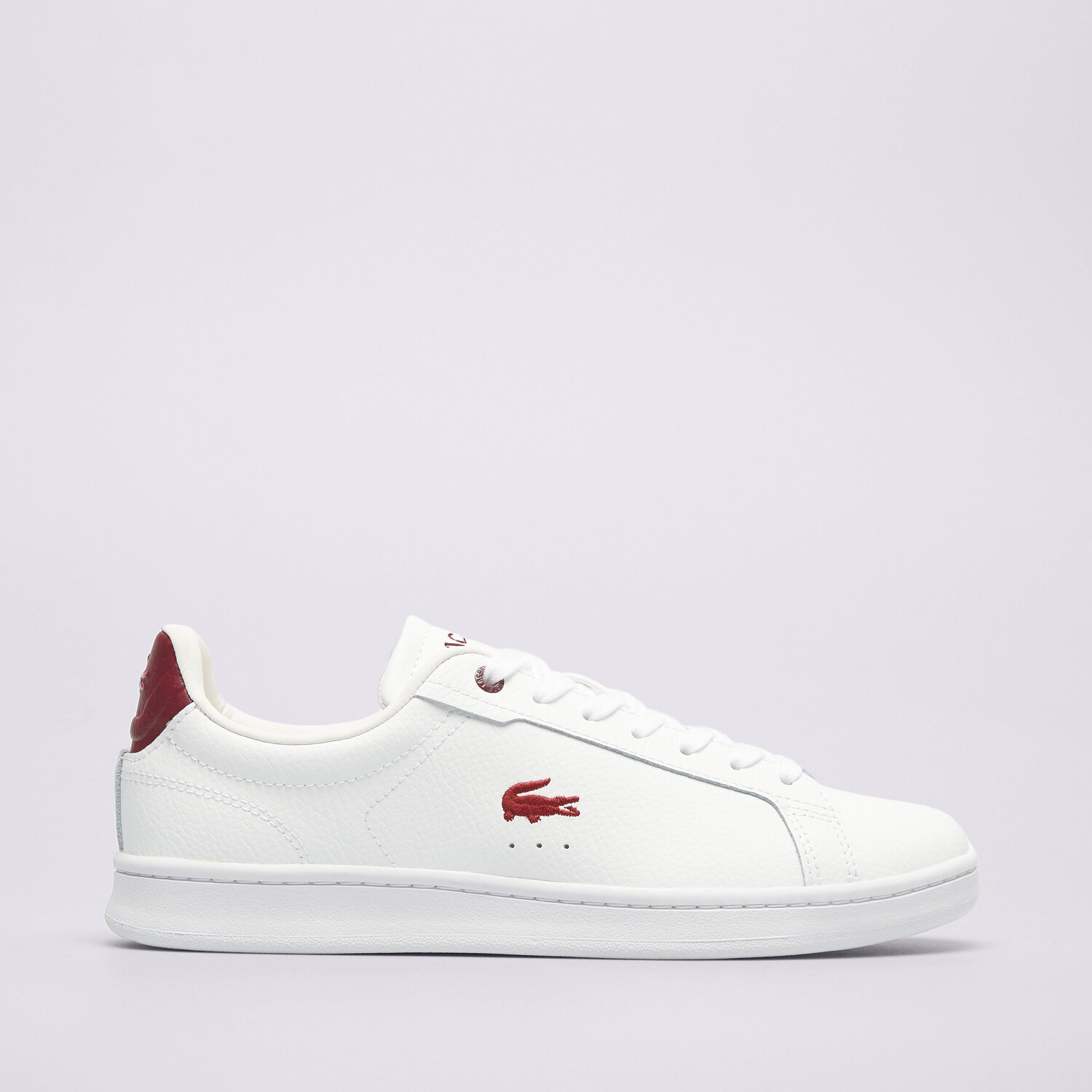 Buty sneakersy damskie LACOSTE CARNABY PRO 124 4 SFA 747SFA00432G1 BIAŁY