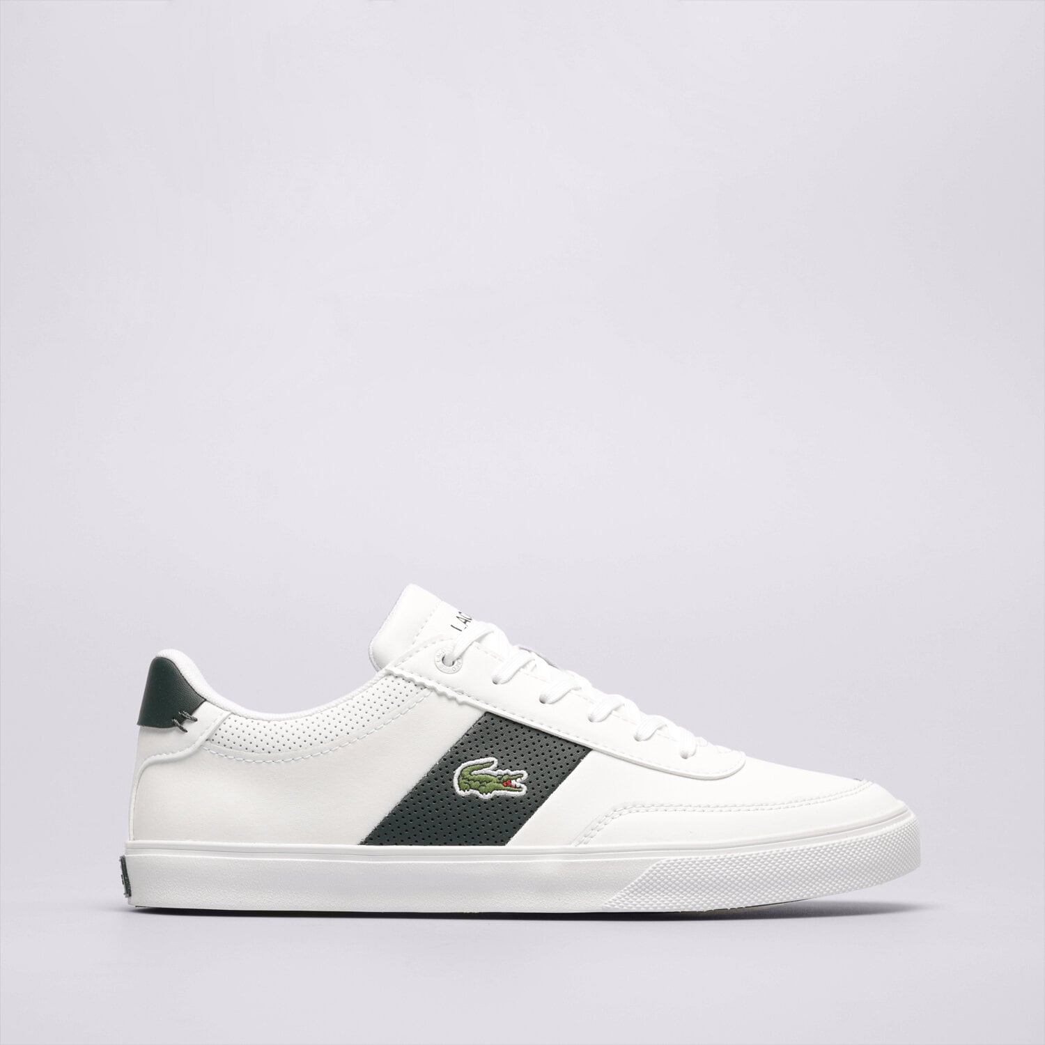 Buty sneakersy męskie LACOSTE COURT-MASTER PRO 123 3 SM 745SMA01211R5 BIAŁY
