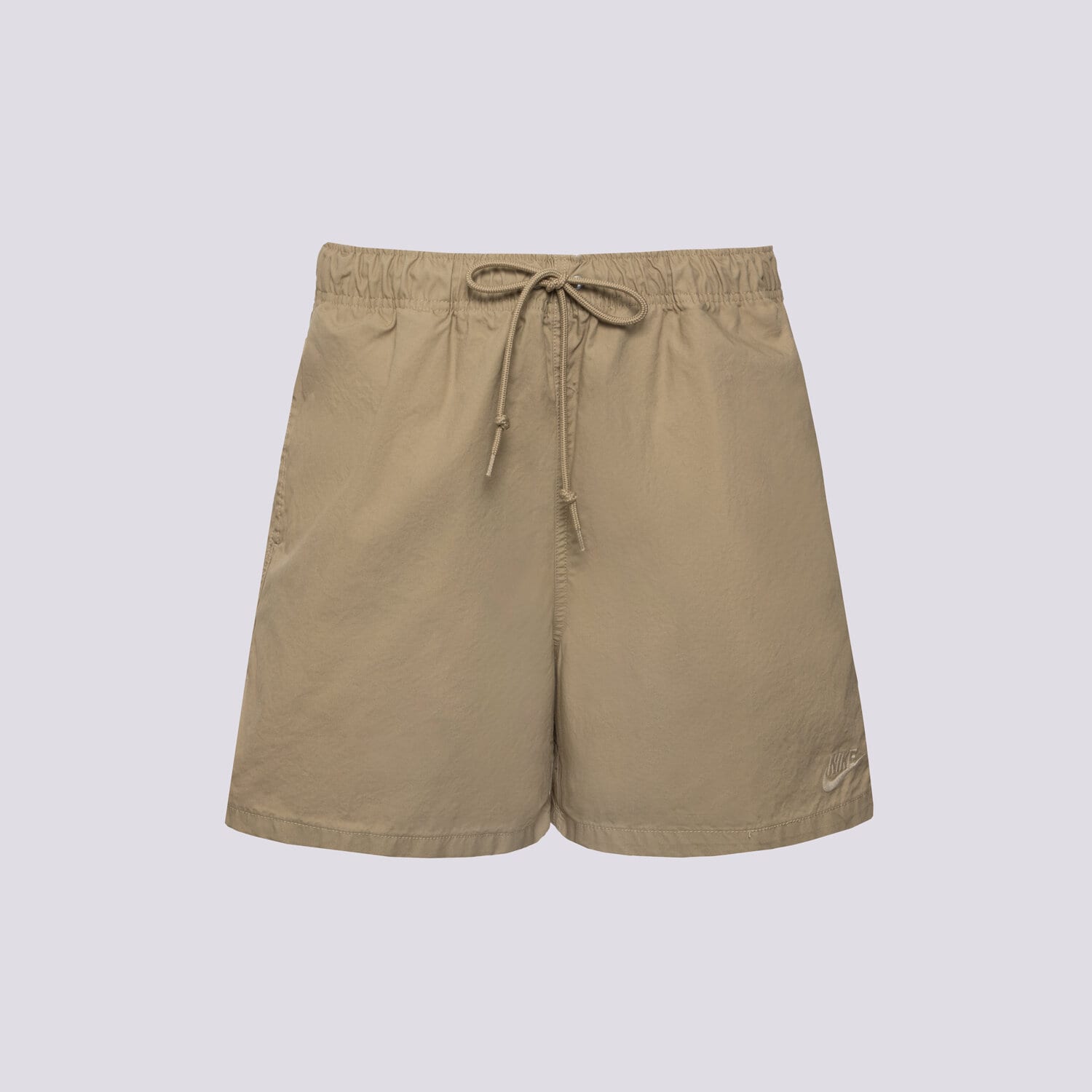Krótkie spodenki, szorty męskie NIKE SZORTY M NK CLUB FLOW WASH SHORT HJ1946-297 BEŻOWY