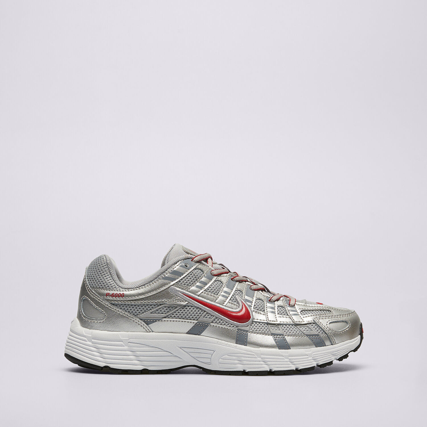 Buty sneakersy dla dzieci NIKE P-6000 HV5064-002 SREBRNY