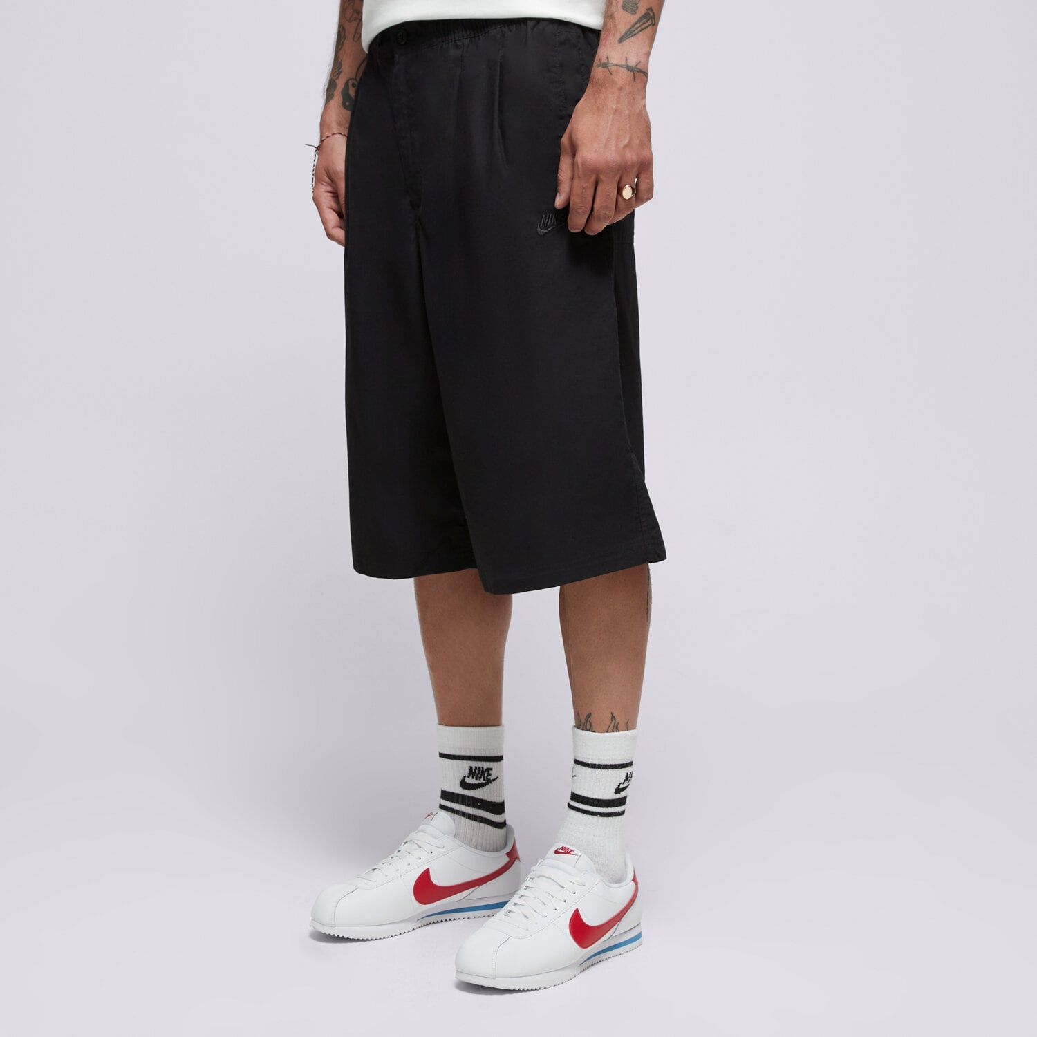 Krótkie spodenki, szorty męskie NIKE SZORTY M NK CLUB SEOUL SHORT OS HJ2540-010 CZARNY