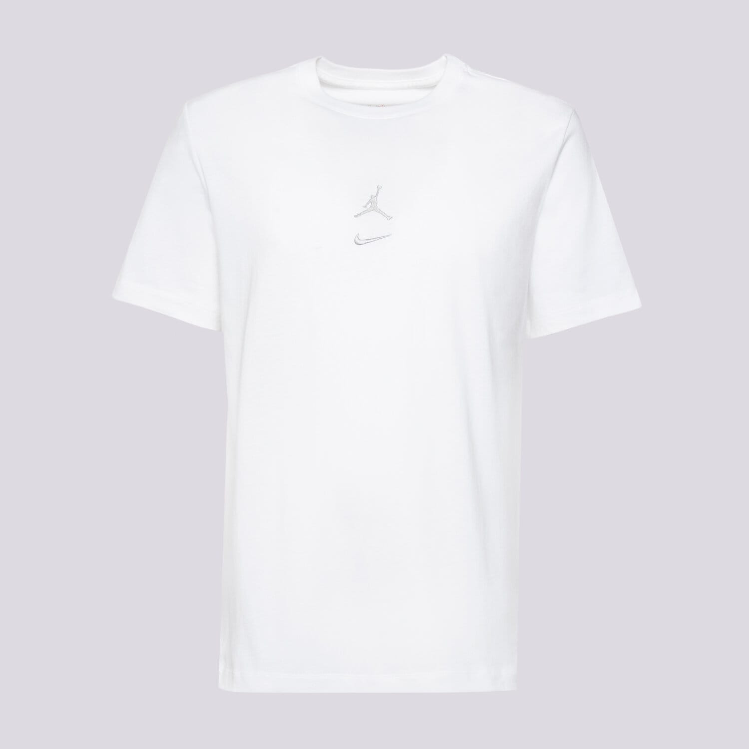 Koszulka, t-shirt sportowy męski JORDAN T-SHIRT M J MVP JUMPMAN SS CREW IB7522-100 BIAŁY
