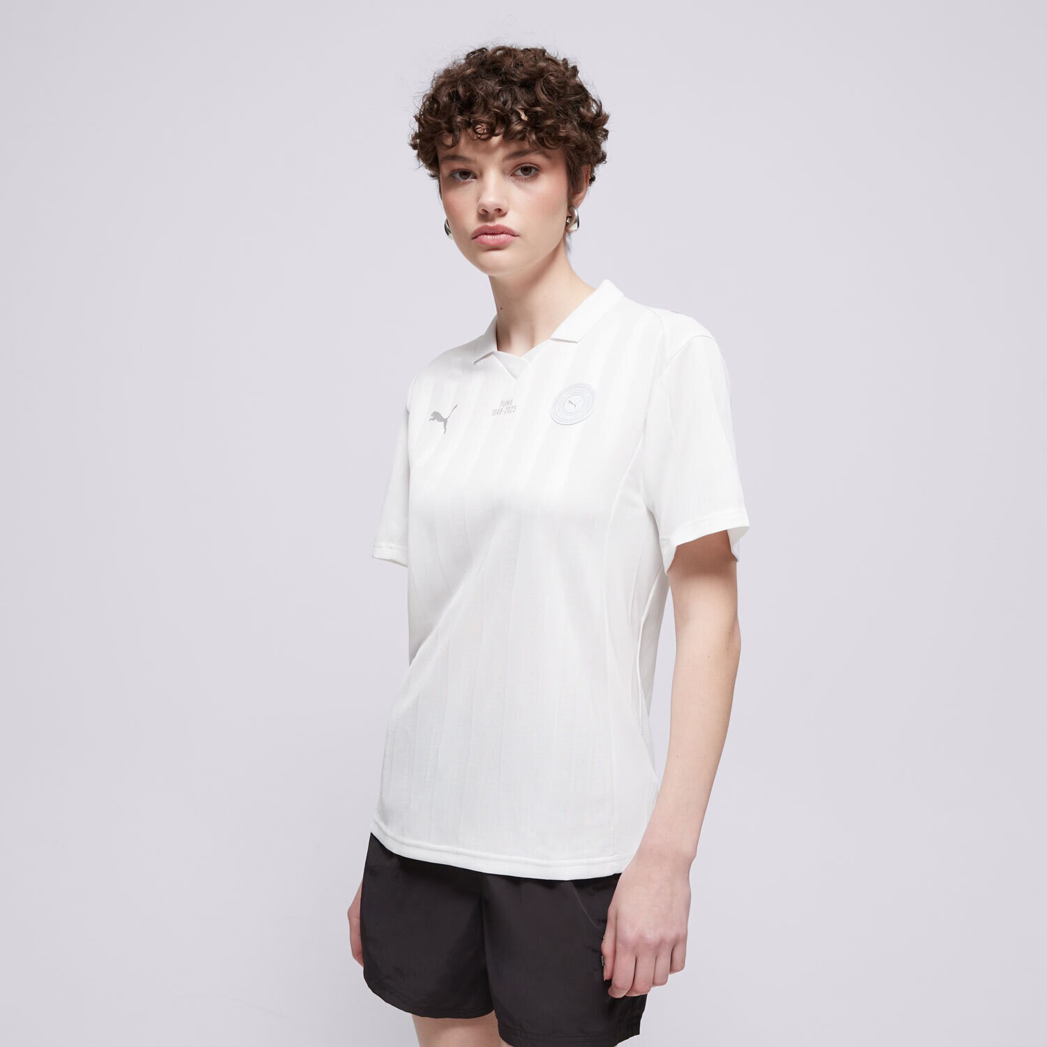 Koszulka, t-shirt damski PUMA T-SHIRT INDIVIDUAL JER-SHE TEE 660039 10 BIAŁY