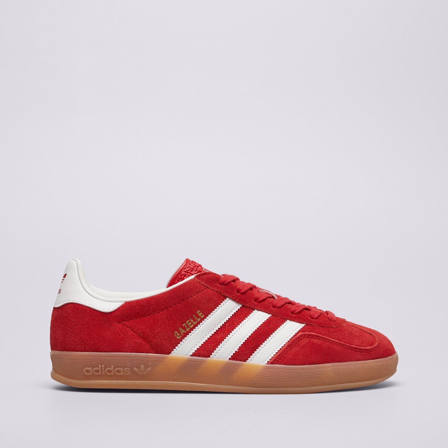 Buty sneakersy męskie ADIDAS GAZELLE INDOOR JI2063 CZERWONY