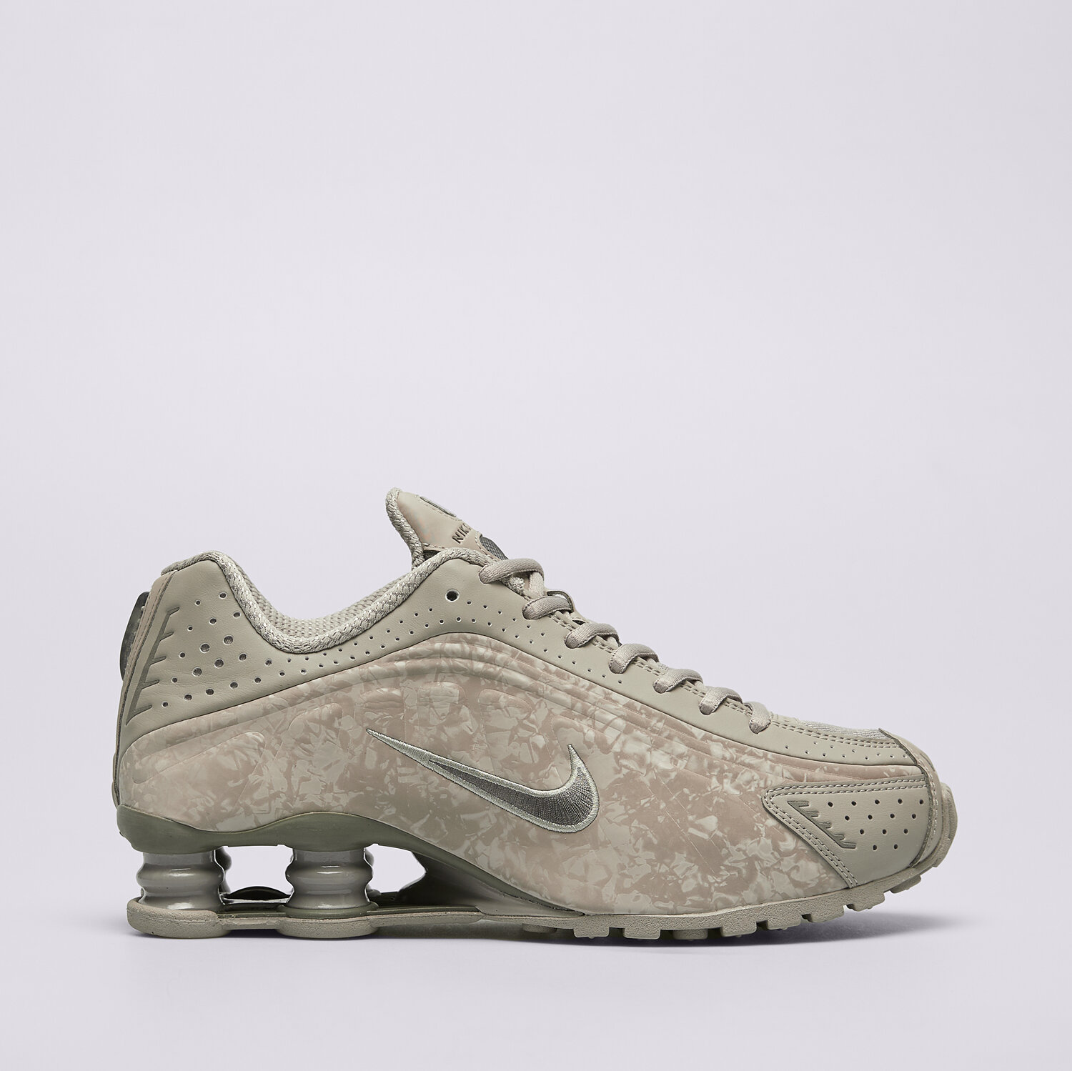Buty sneakersy damskie NIKE W SHOX R4 HV0934-001 SZARY