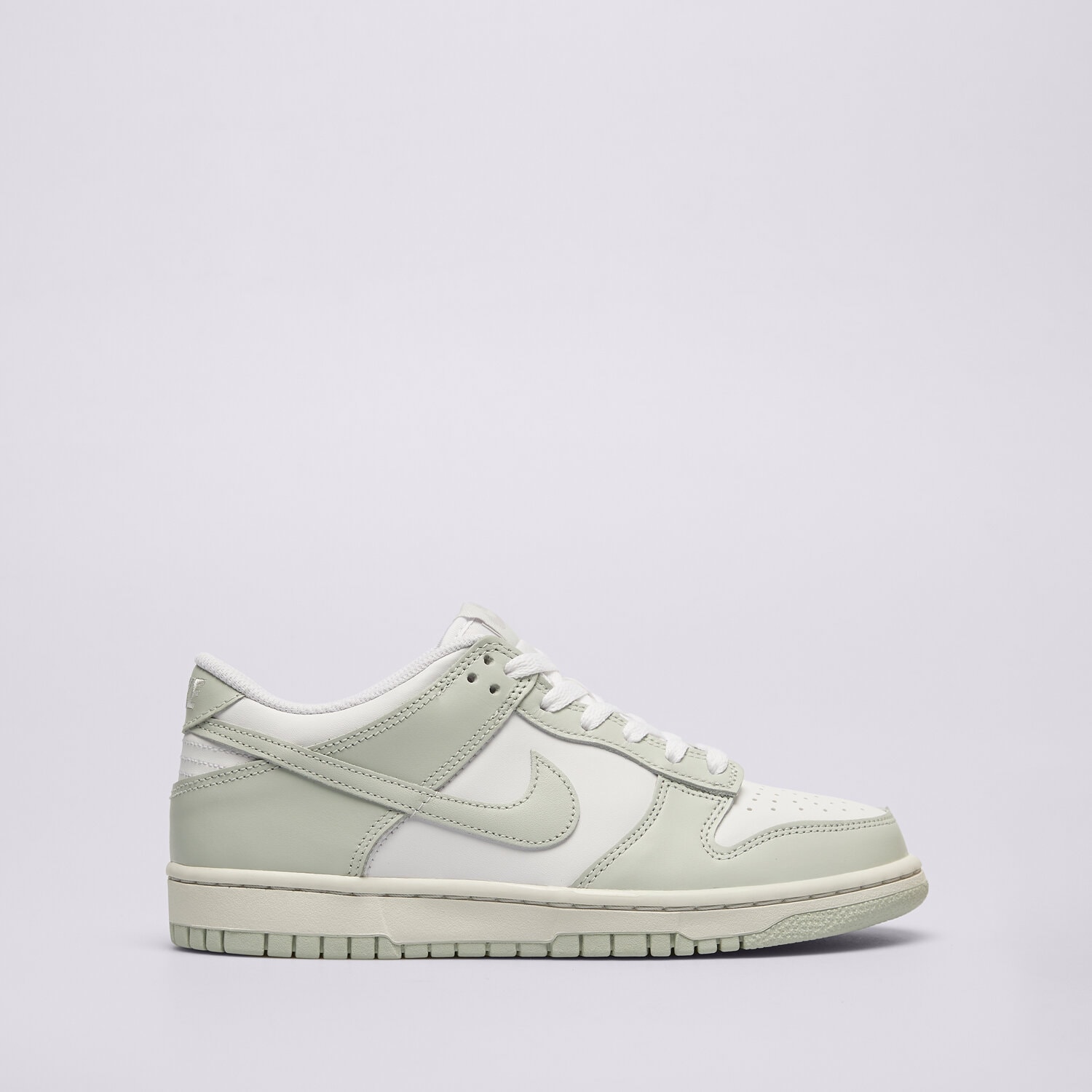 Buty sneakersy dla dzieci NIKE DUNK LOW BG FB9109-124 SREBRNY