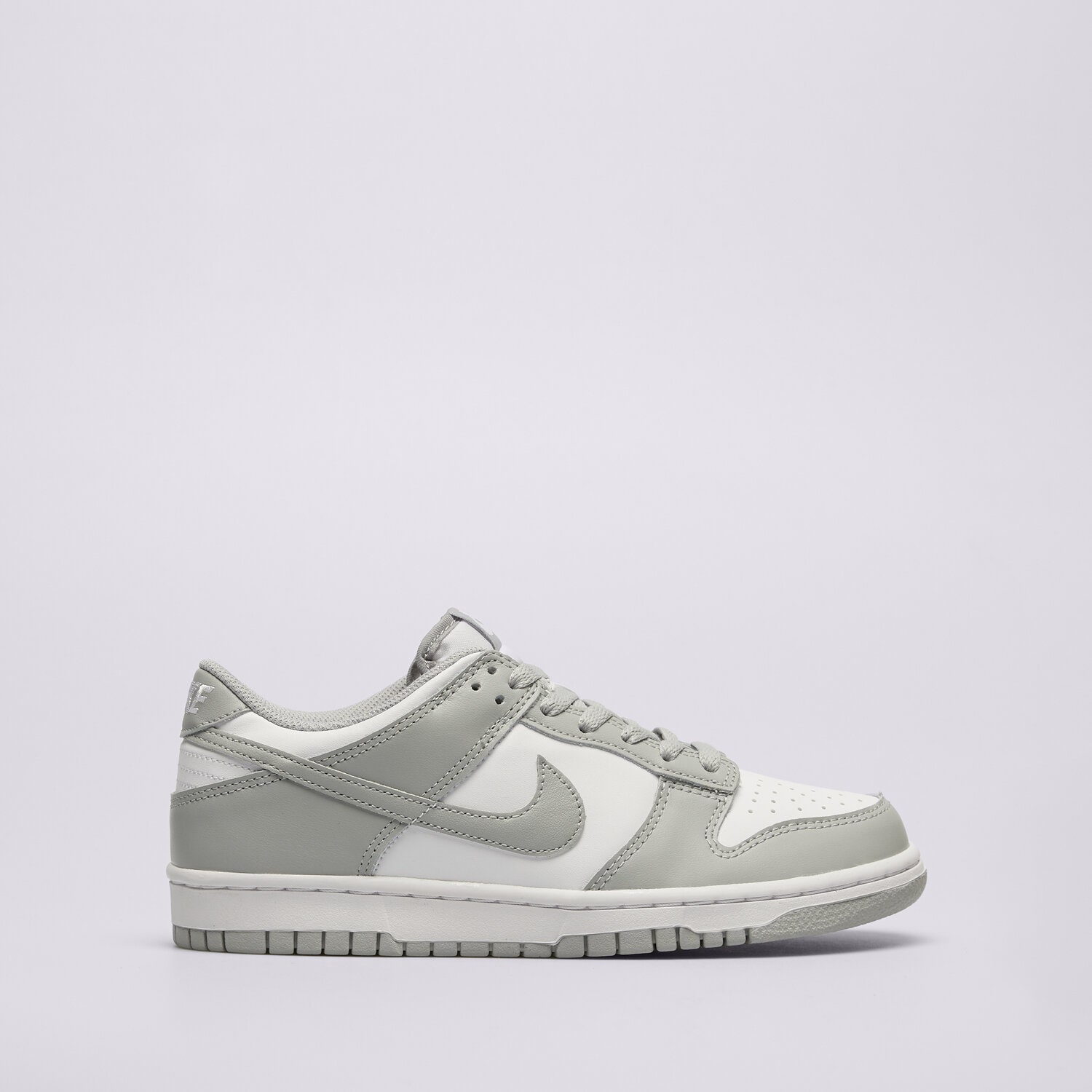 Buty sneakersy dla dzieci NIKE DUNK LOW BG FB9109-123 SZARY