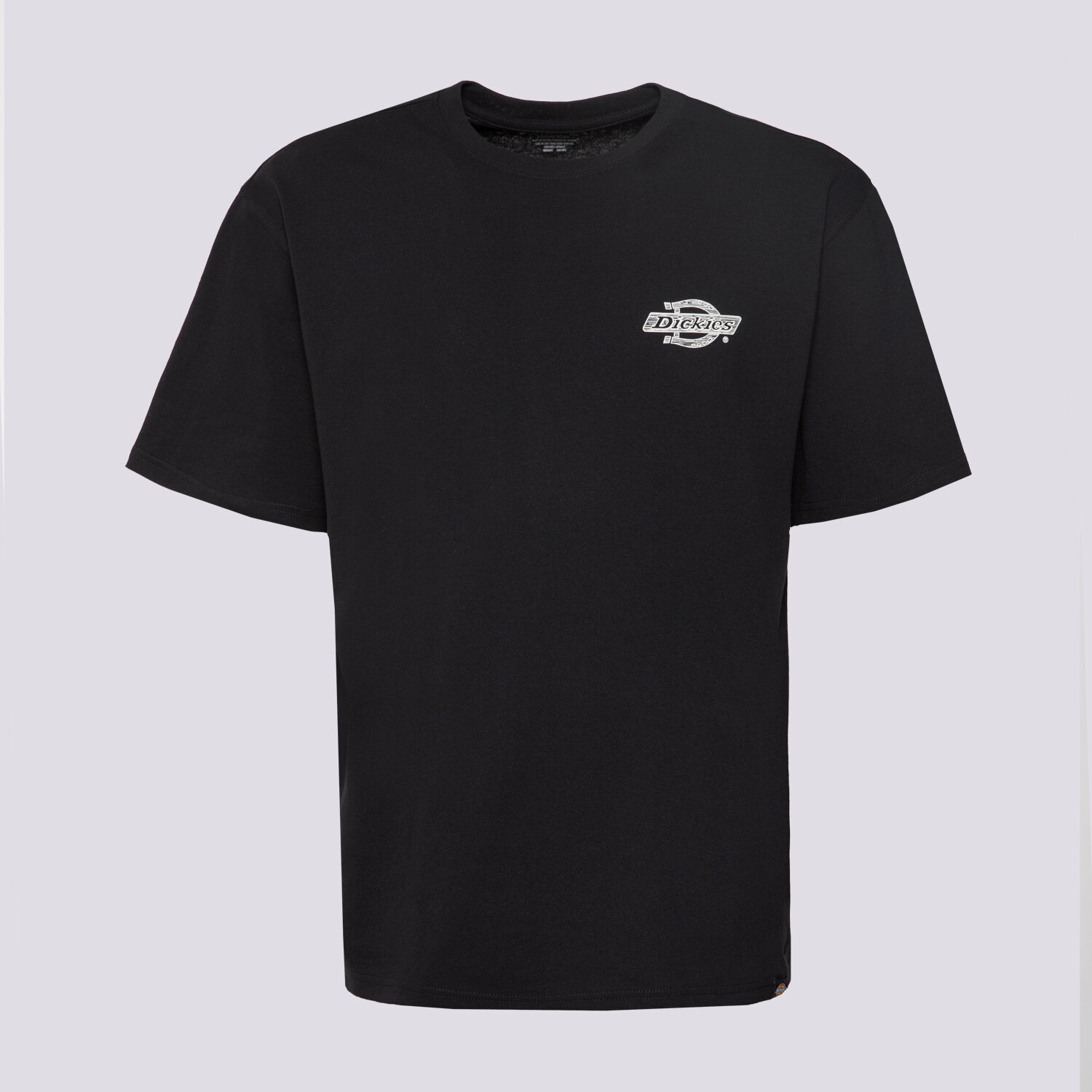 Koszulka, t-shirt sportowy męski DICKIES T-SHIRT WOOD LOGO TEE DK0A4ZATBLK1 CZARNY