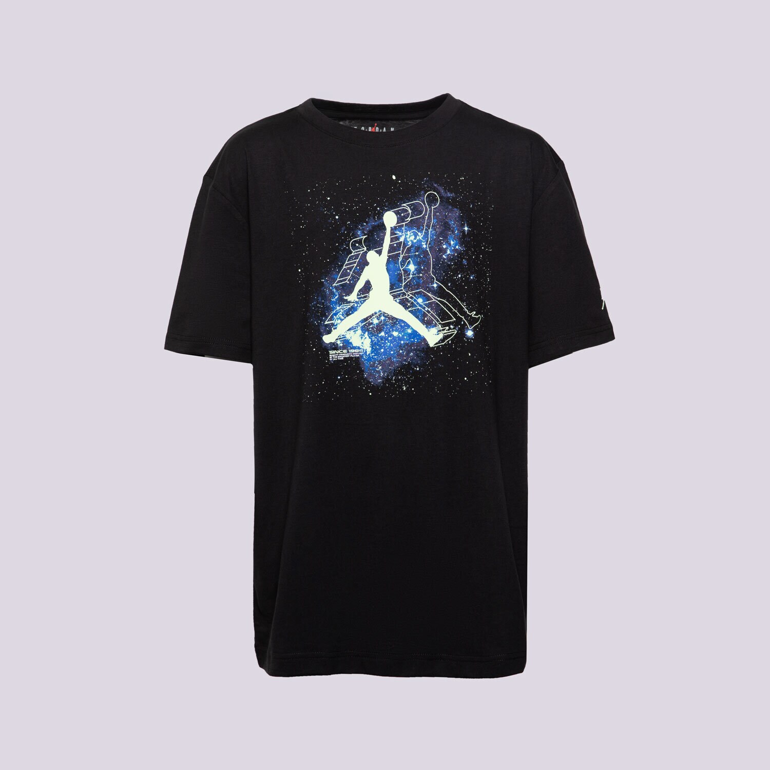 Koszulka, t-shirt dla dzieci JORDAN T-SHIRT JDB SKY IS NOT THE LIMIT GLOW BOY 95D948-023 CZARNY