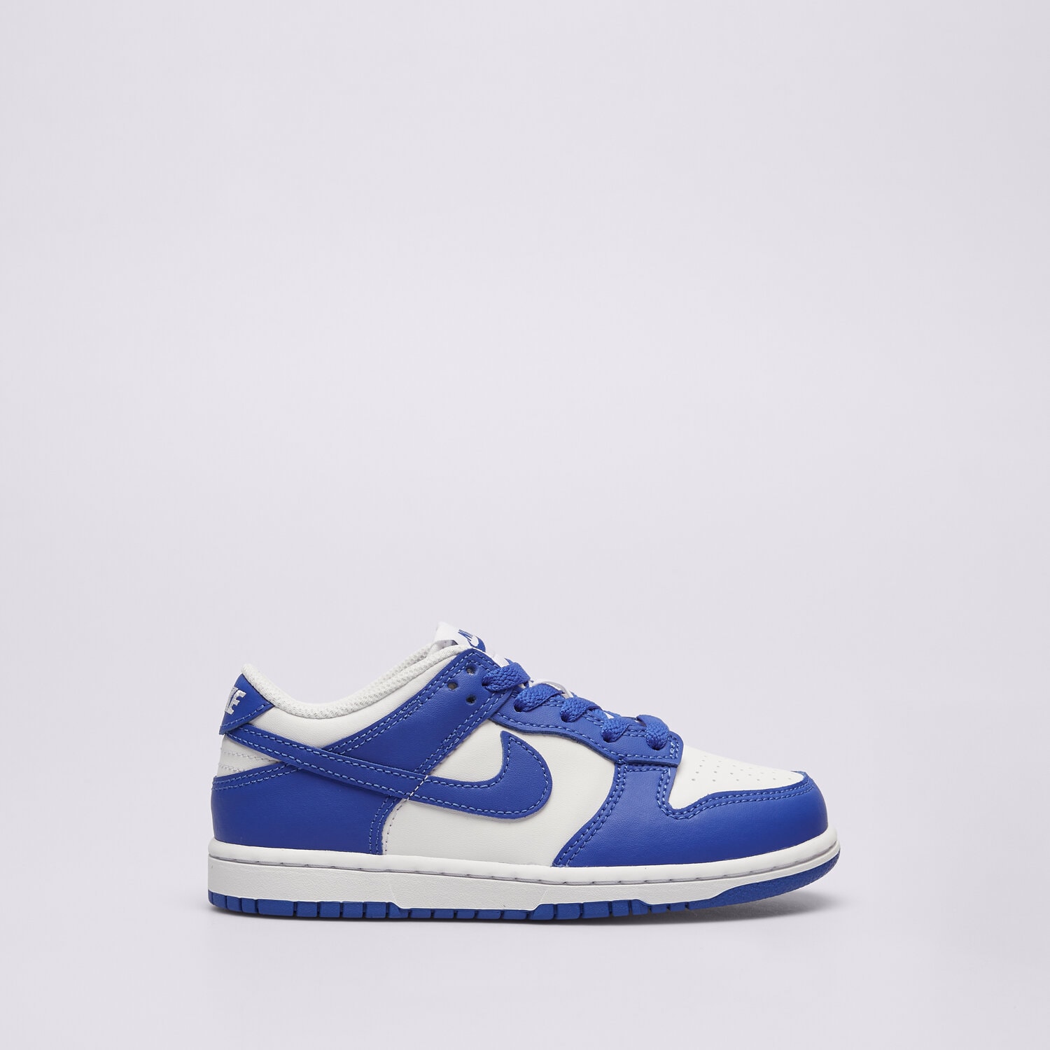 Buty sneakersy dla dzieci NIKE DUNK LOW BP FB9108-131 BIAŁY