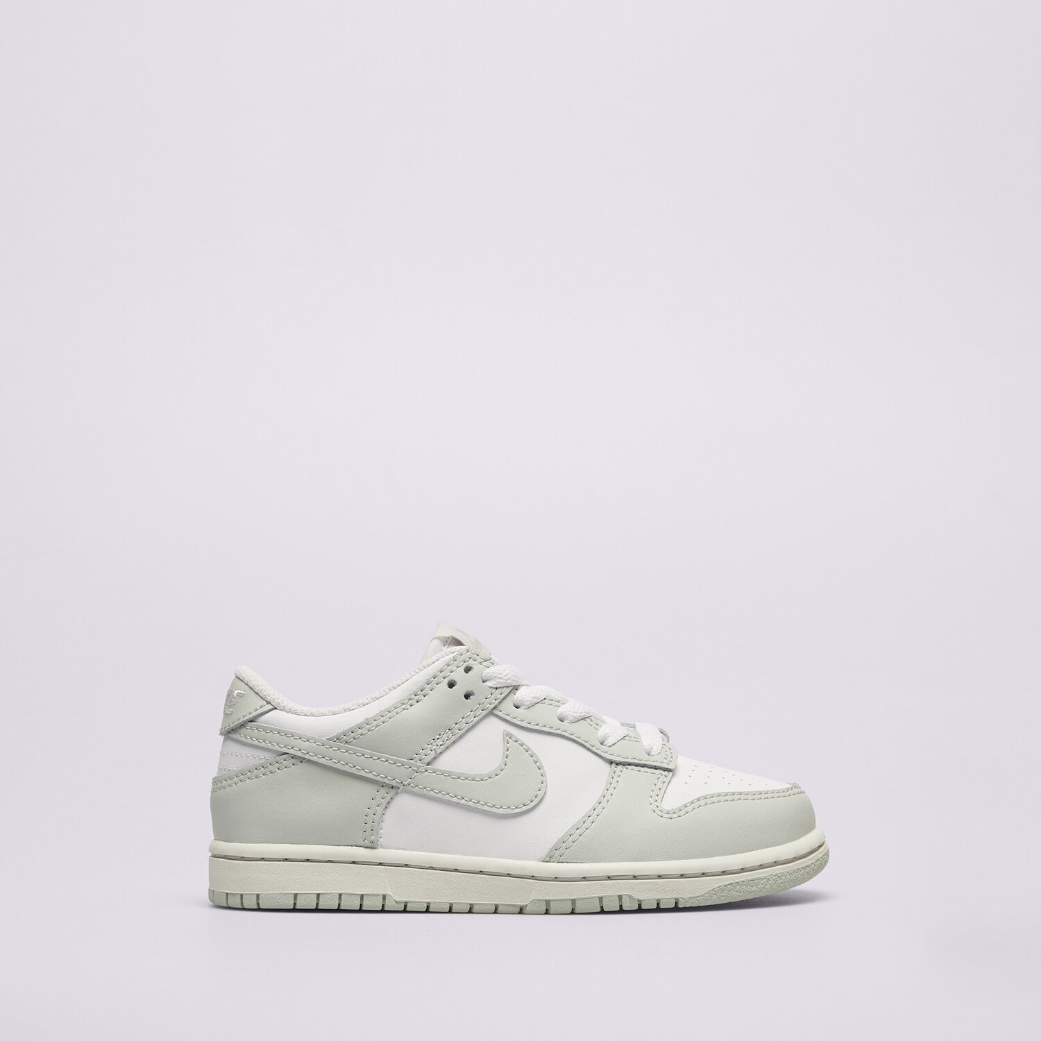 Buty sneakersy dla dzieci NIKE DUNK LOW BP FB9108-124 ZIELONY