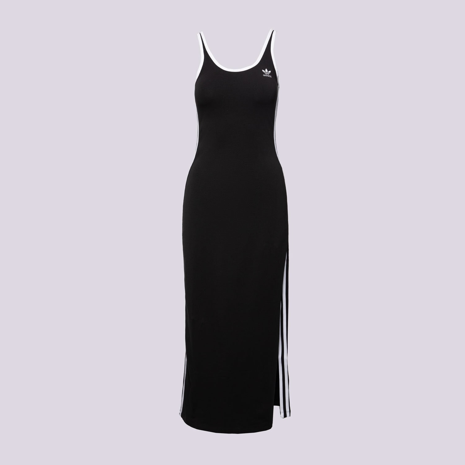 Modna sukienka sportowa ADIDAS SUKIENKA 3S TANK DRESS JD4619 CZARNY