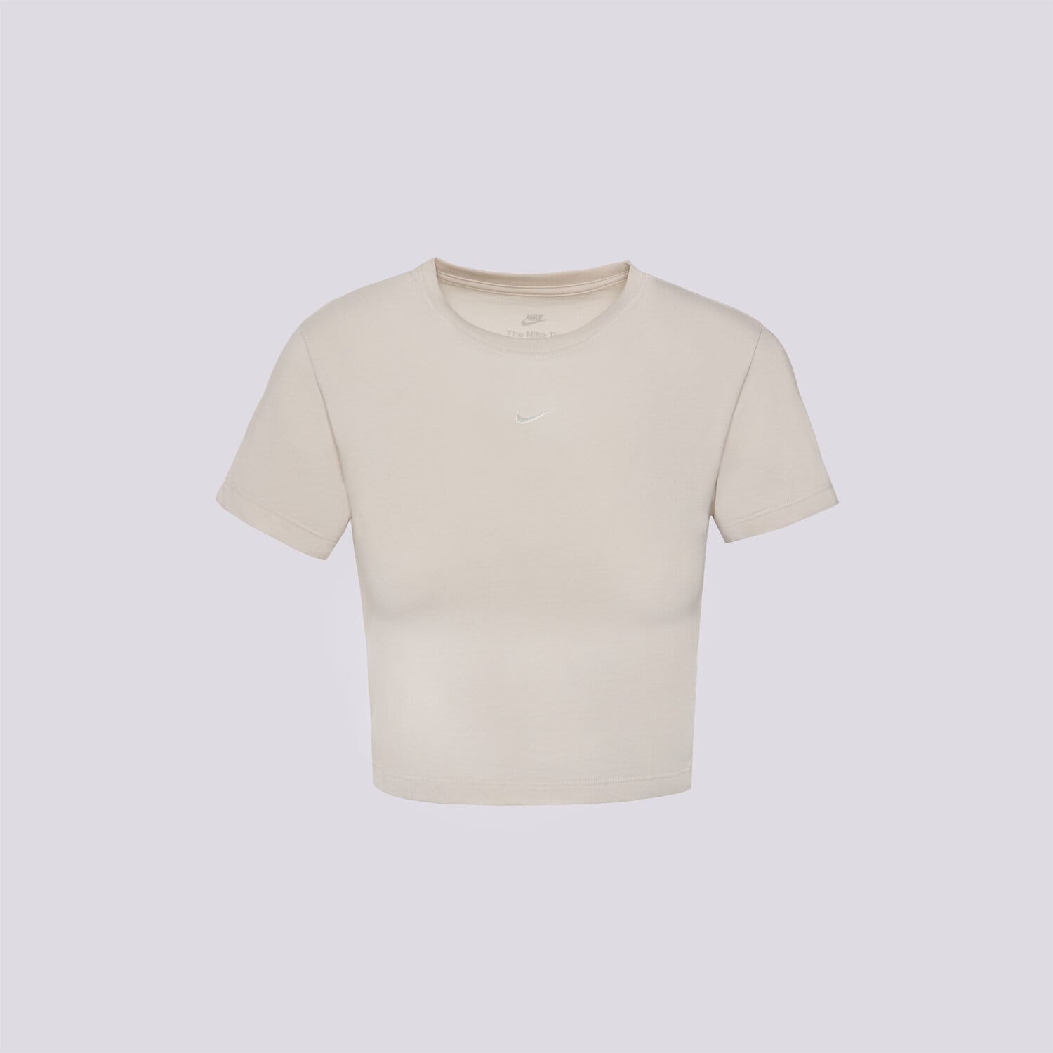 Koszulka, t-shirt damski NIKE T-SHIRT W NSW NK CHLL KNT CRP HF9538-105 BEŻOWY