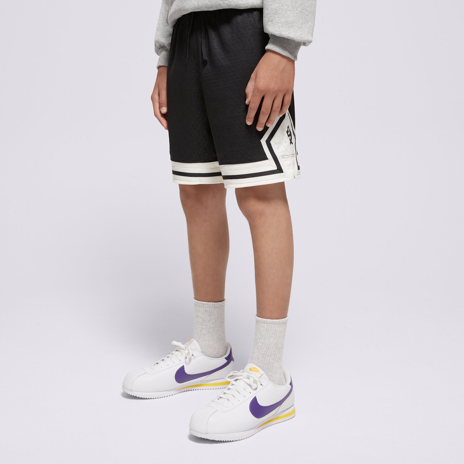 JORDAN SZORTY JDB QUAI 54 SPORT DIAMOND SHOR BOY 95D315-G0T CZARNY