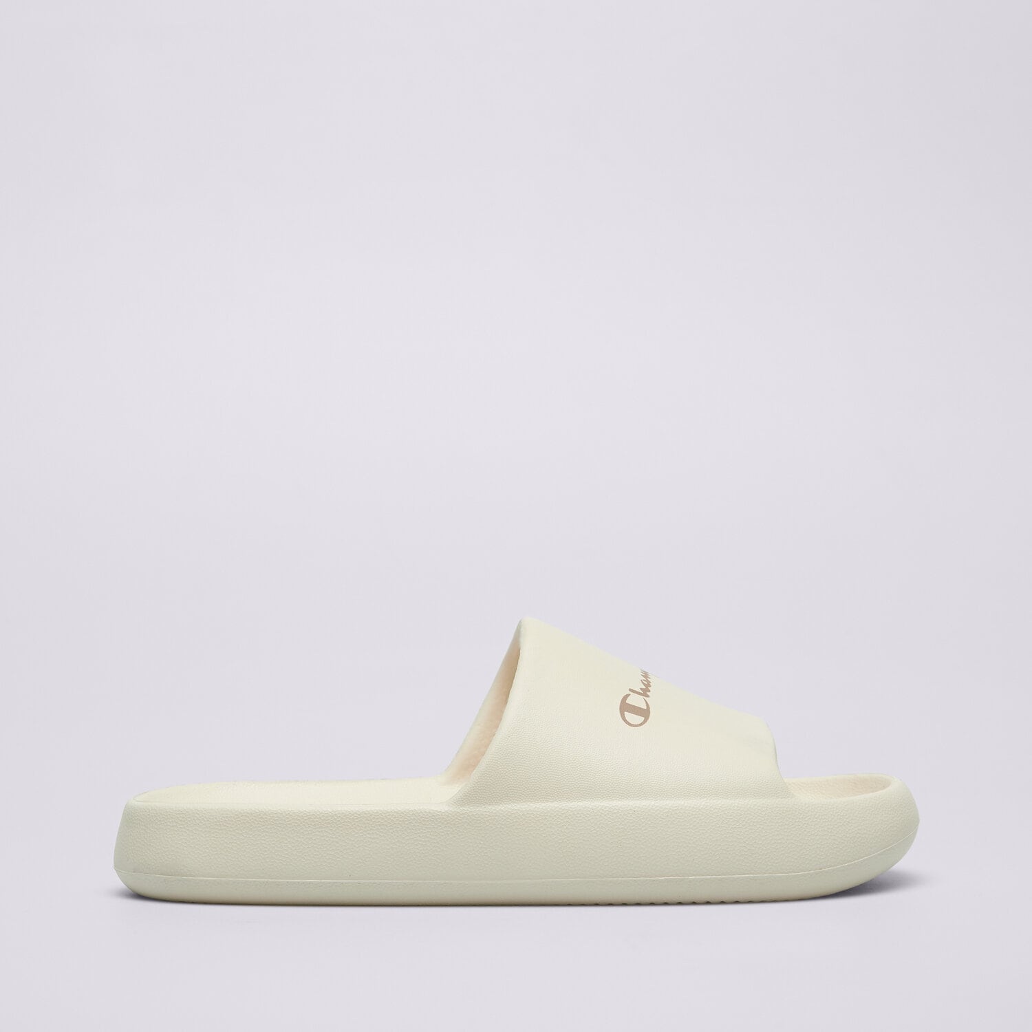 Klapki damskie CHAMPION SOFT SLIPPER SLIDE S11807WW001 BEŻOWY
