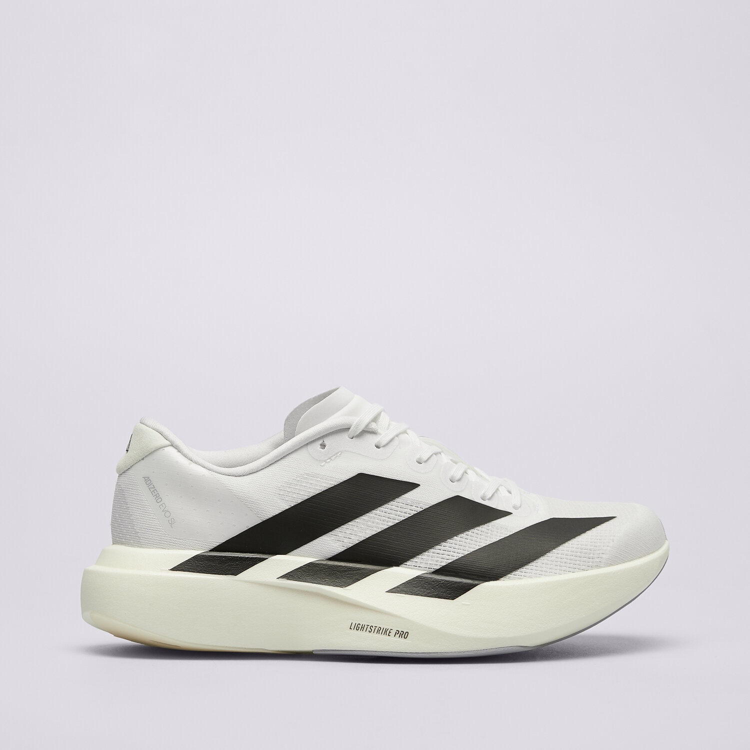 Buty sneakersy damskie ADIDAS ADIZERO EVO SL  JH6208 BIAŁY