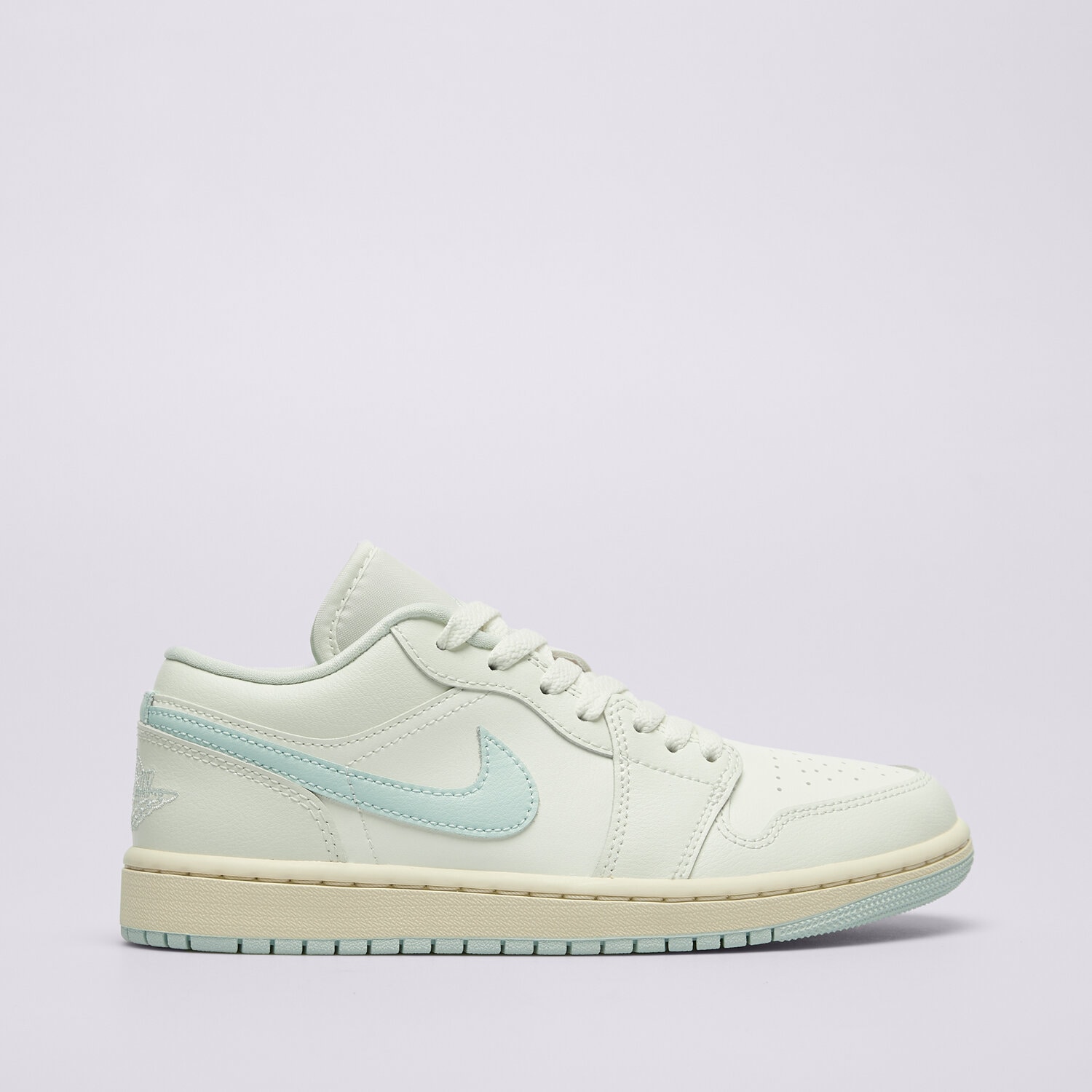 Buty sneakersy damskie JORDAN AIR WMNS 1 LOW  DC0774-134 miętowy