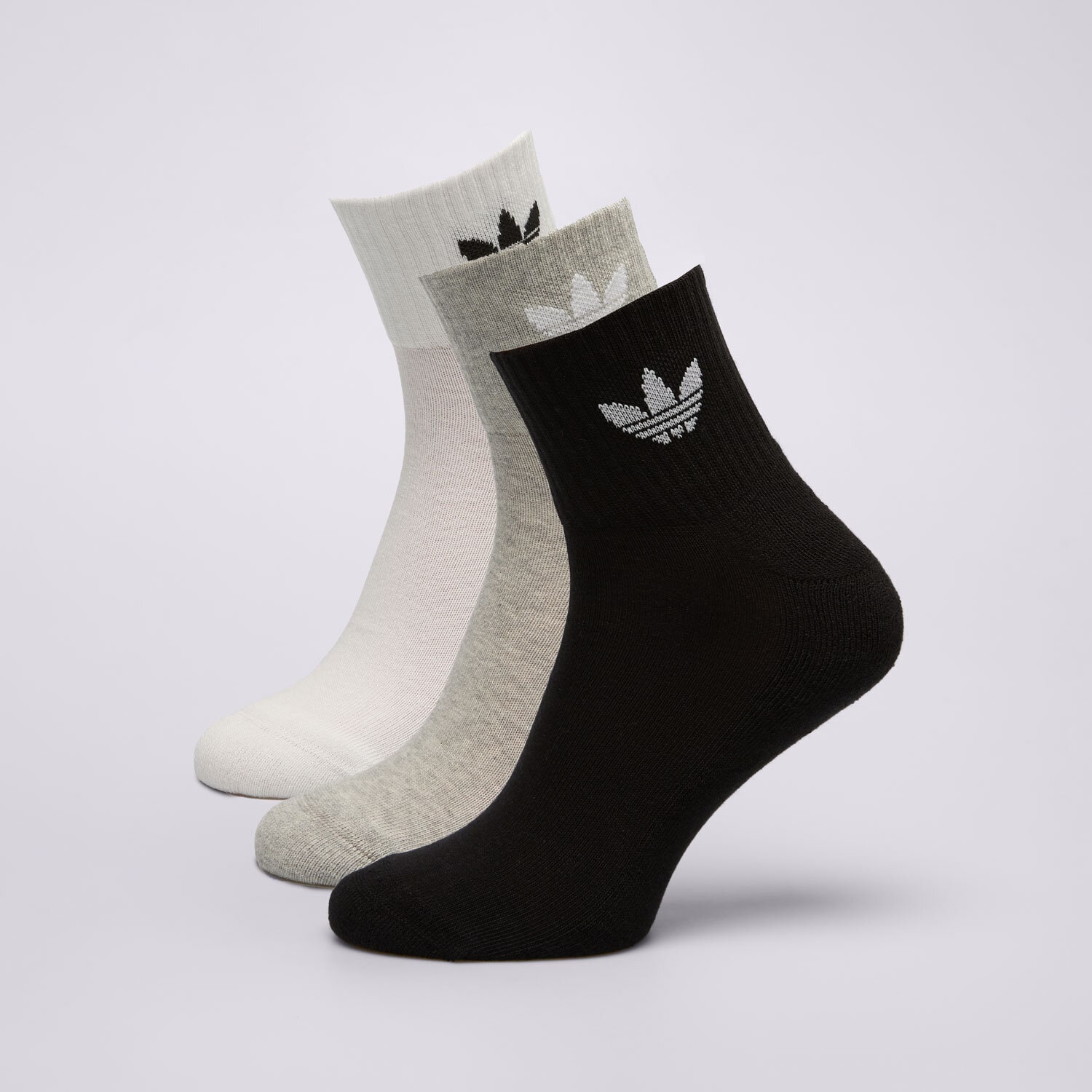 Skarpetki sportowe damskie ADIDAS SKARPETY 1/4 SOCKS 3P IJ5612 MULTICOLOR