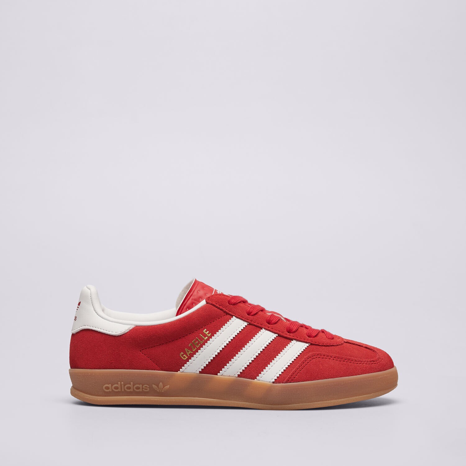 Buty sneakersy dla dzieci ADIDAS GAZELLE INDOOR JS3801 BORDOWY