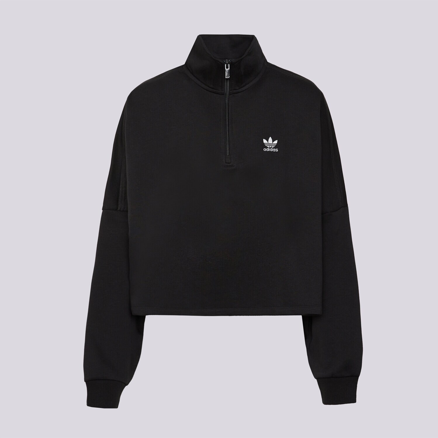 Bluza damska ADIDAS BLUZA ROZPINANA ESS HALF ZIP FL IW0951 CZARNY