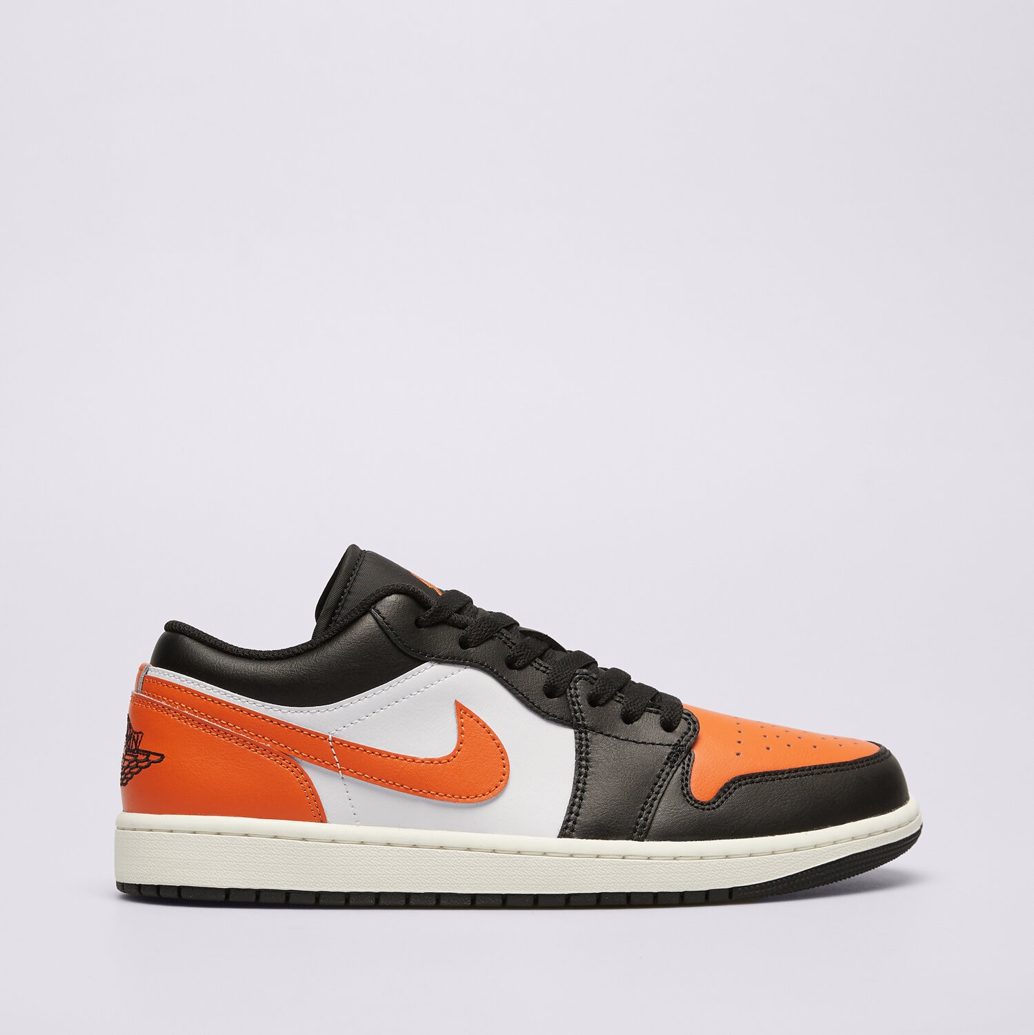Buty sneakersy męskie AIR JORDAN 1 LOW  553558-081 CZARNY