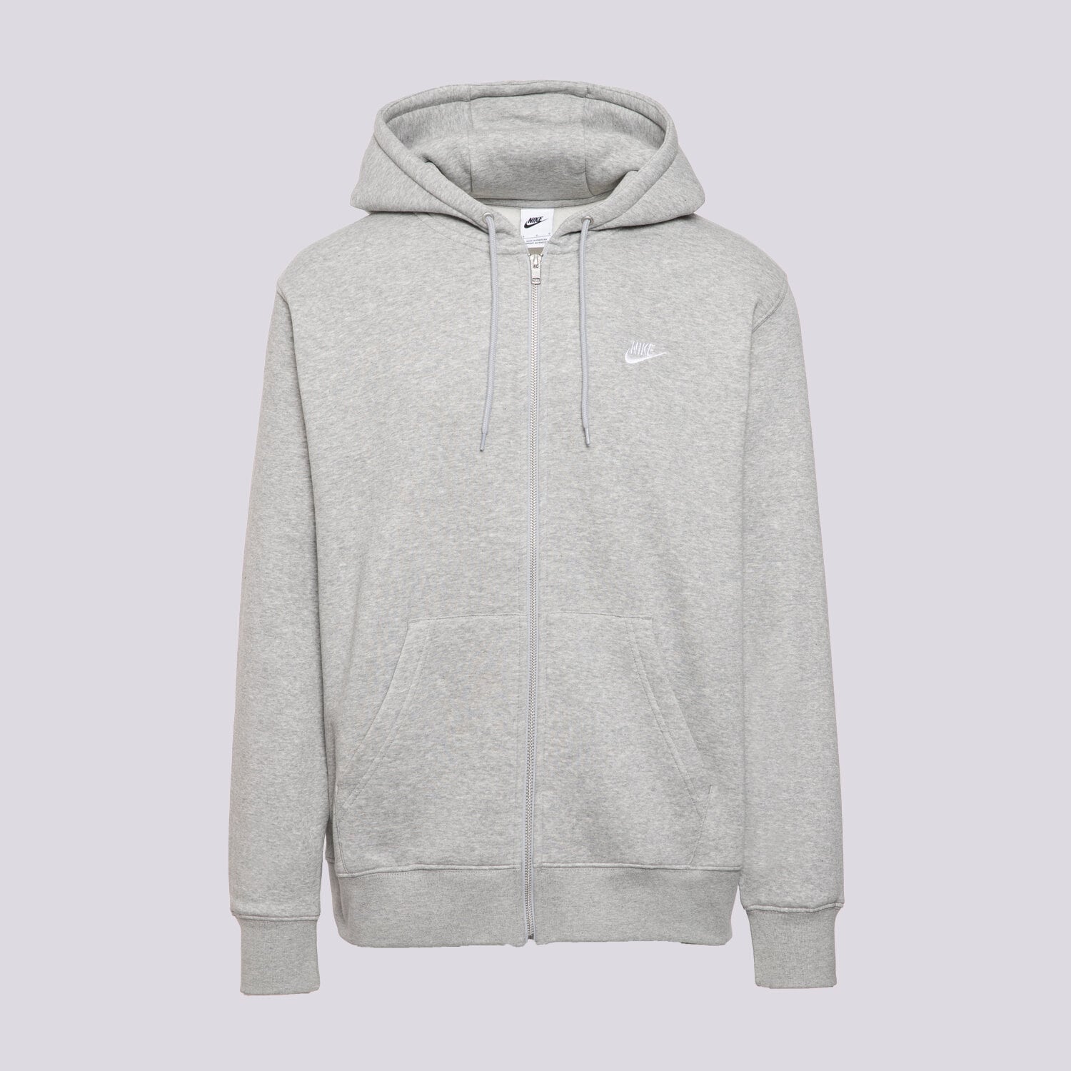 Bluza męska NIKE BLUZA ROZPINANA M NK CLUB BB FZ HOODIE FN3861-063 SZARY