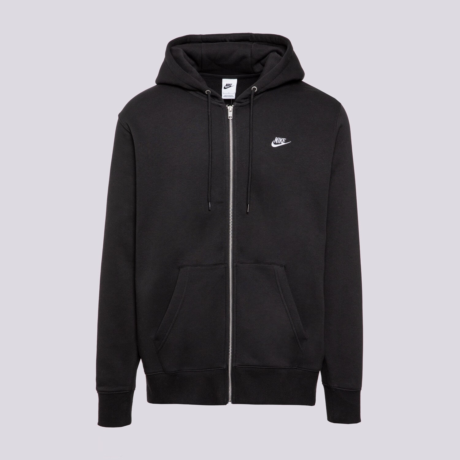 Bluza męska NIKE BLUZA ROZPINANA M NK CLUB BB FZ HOODIE FN3861-010 CZARNY