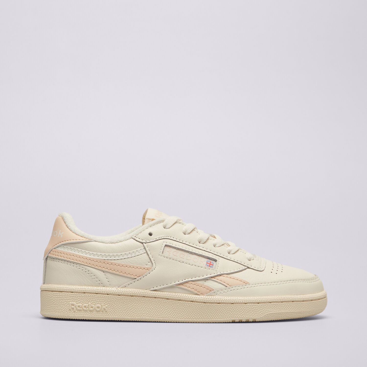 Buty sneakersy damskie REEBOK CLUB C REVENGE VINTAGE 100233958 BIAŁY