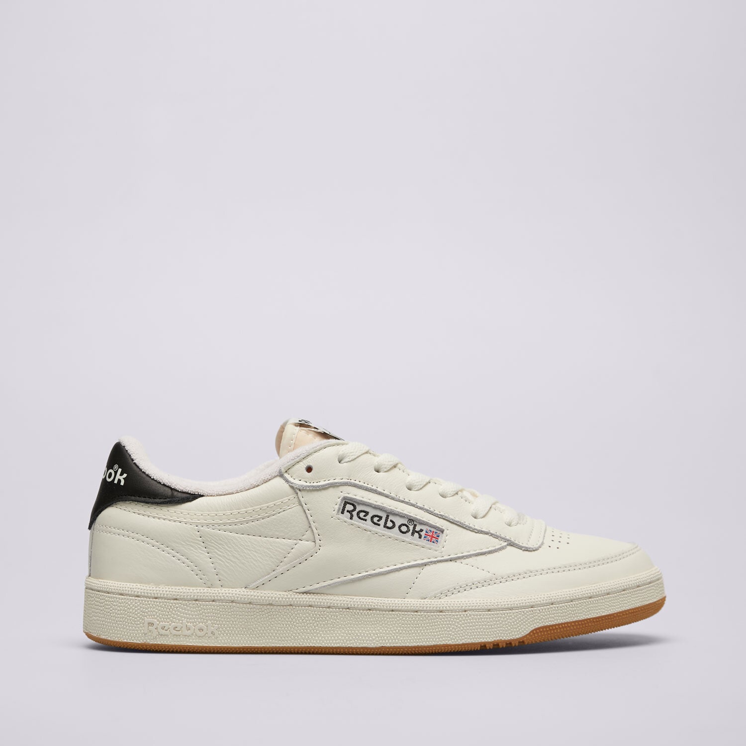 Buty sneakersy męskie REEBOK CLUB C 85 VINTAGE 100233953 BIAŁY