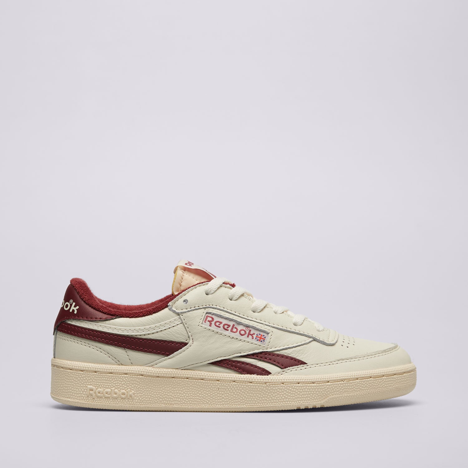 Buty sneakersy damskie REEBOK CLUB C REVENGE VINTAGE 100233964W BIAŁY