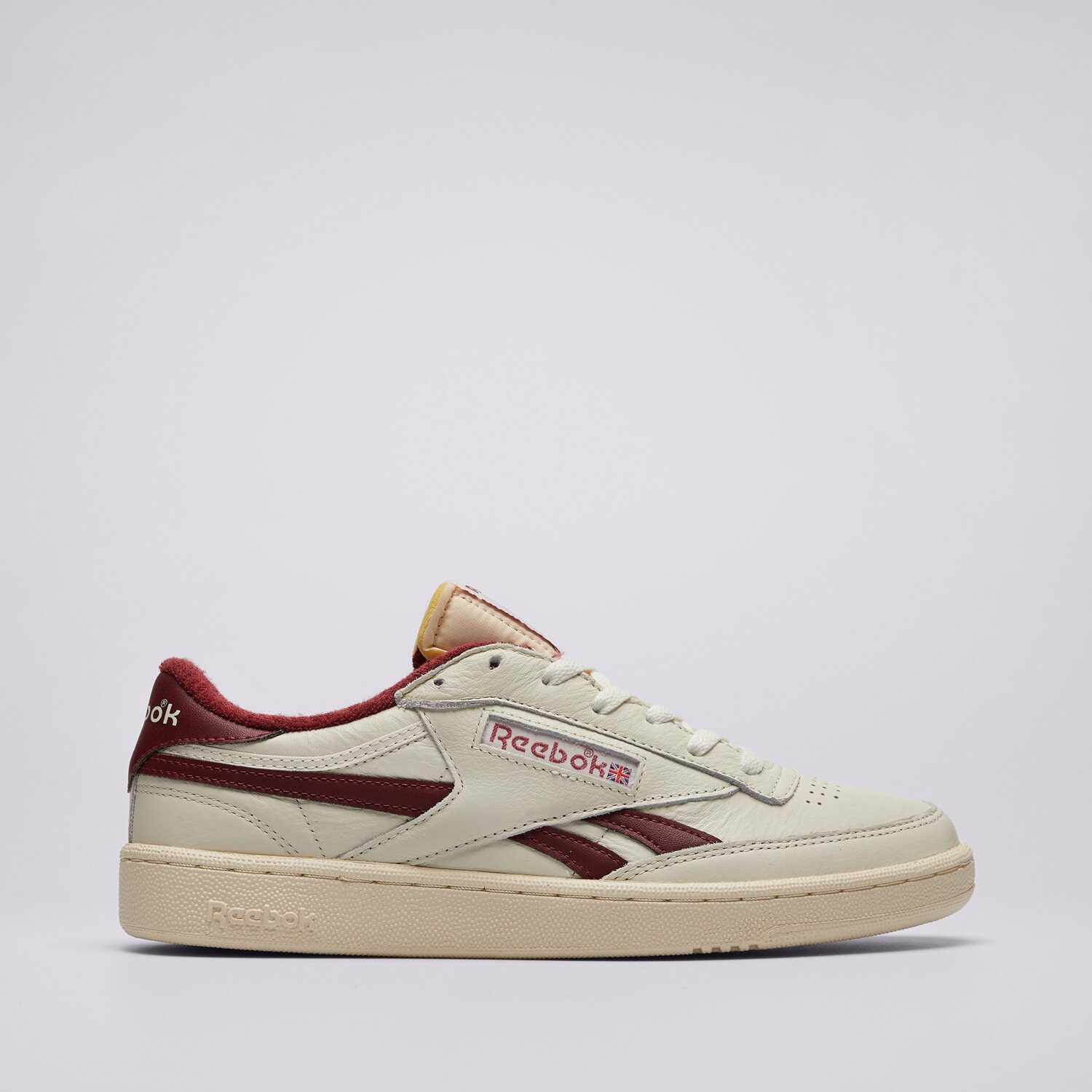 Buty sneakersy męskie REEBOK CLUB C REVENGE VINTAGE 100233964M BIAŁY