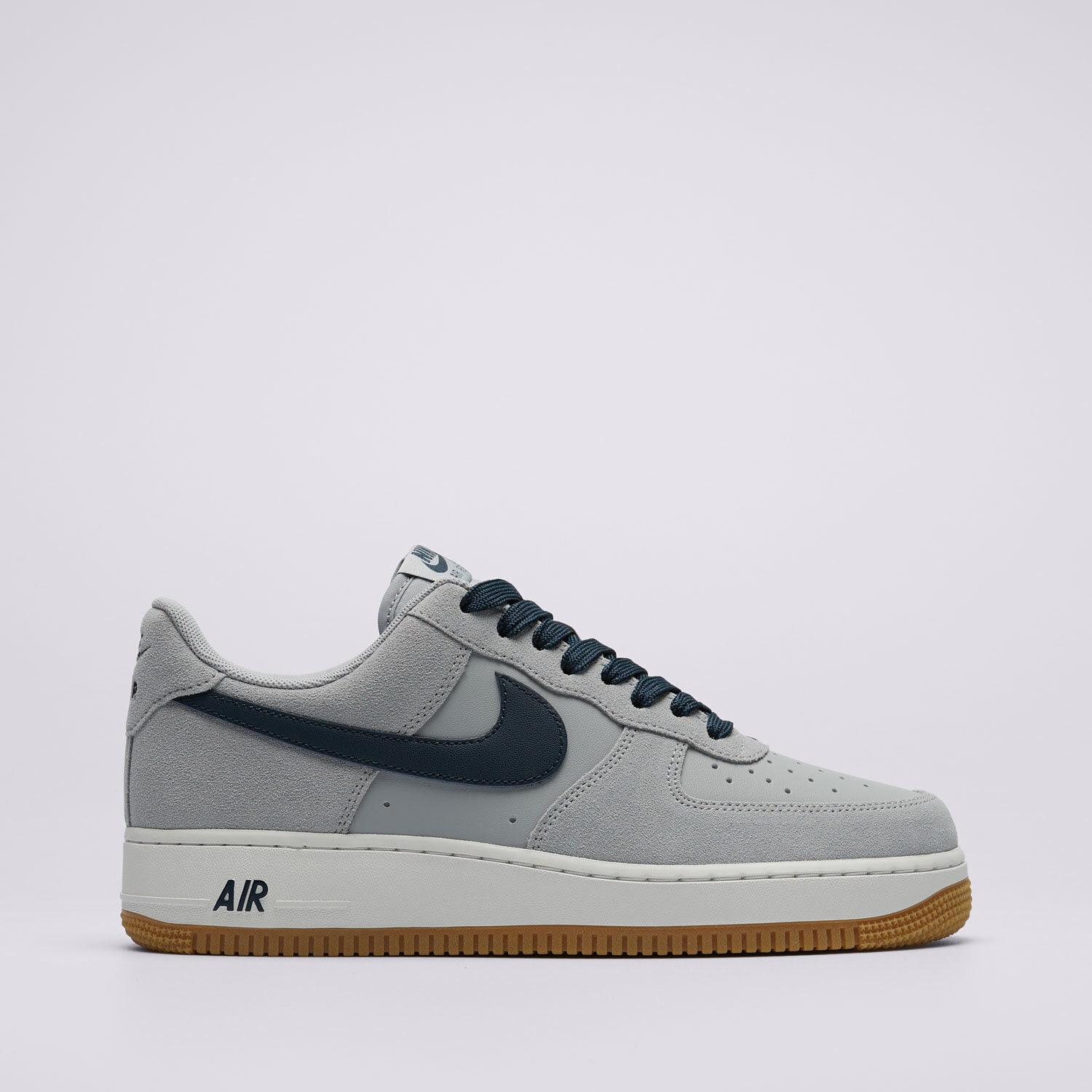 Buty sneakersy męskie NIKE AIR FORCE 1 '07 LV8 IB6388-003 SZARY