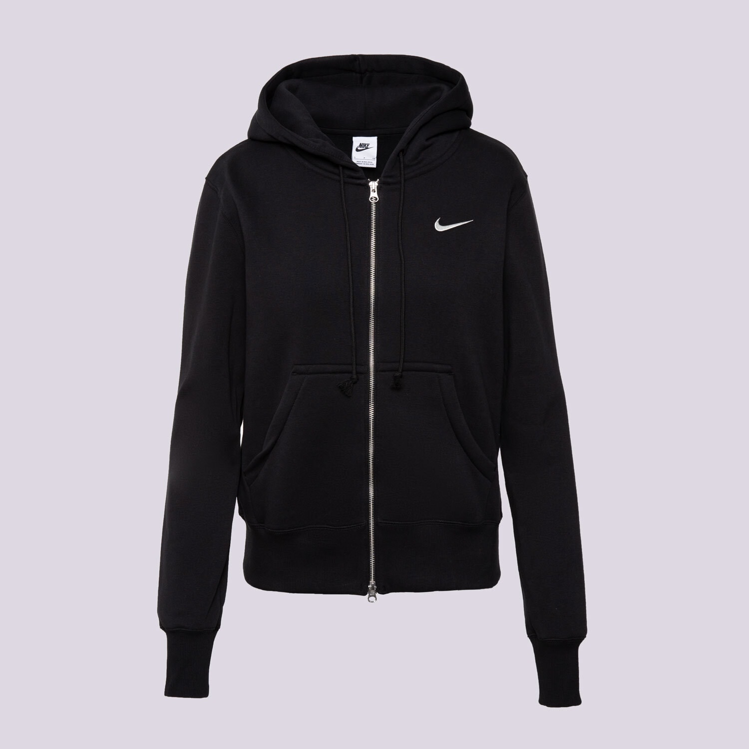 Bluza damska NIKE BLUZA ROZPINANA Z KAPTUREM W NSW PHNX FLC HJ0995-010 CZARNY